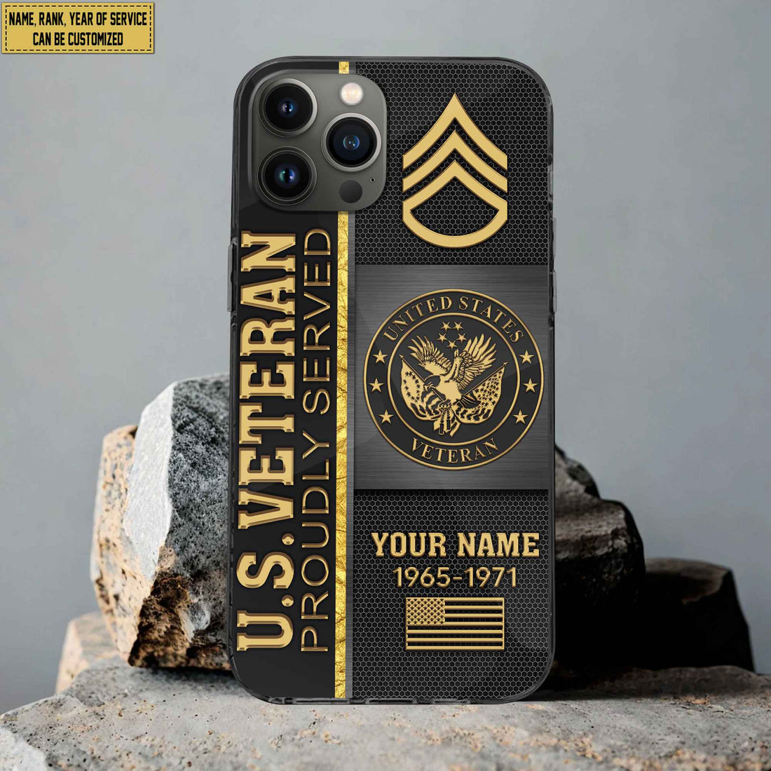 US Veteran Phone Case, Gifts For US Veteran, Gifts For Veterans Day, Father's Day VPVC501107