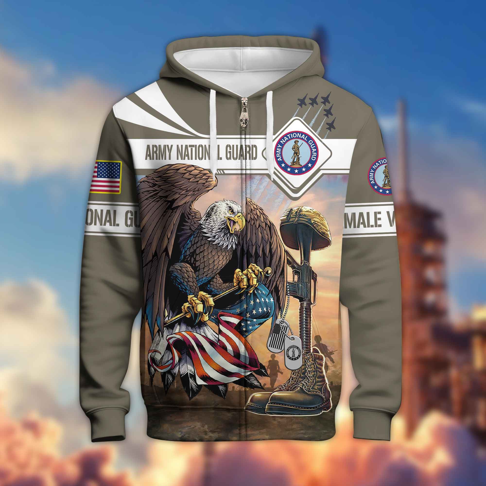 Premium US Female Veterans Zip Hoodie BPVC150110, Gifts For Female Veterans