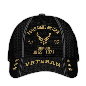 USAF Custom Cap VPVC005704, Gifts For Air Force Veteran, Best Gifts On Father's Day, Armed Forces Day, Independence Day, Veterans Day.