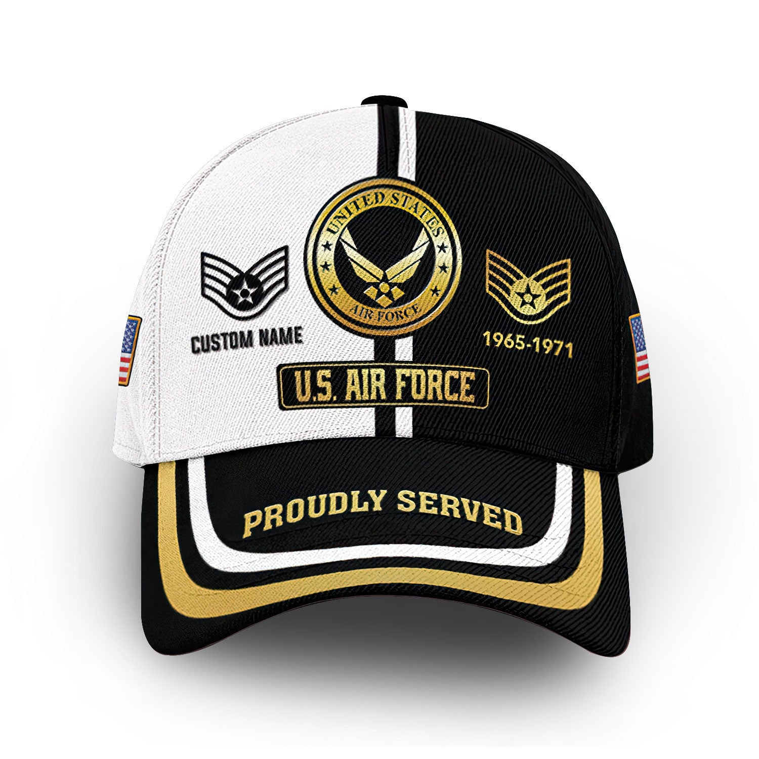 USAF Custom Cap VPVC011604, Gifts For Air Force Veteran, Best Gifts On Father's Day, Armed Forces Day, Independence Day, Veterans Day.