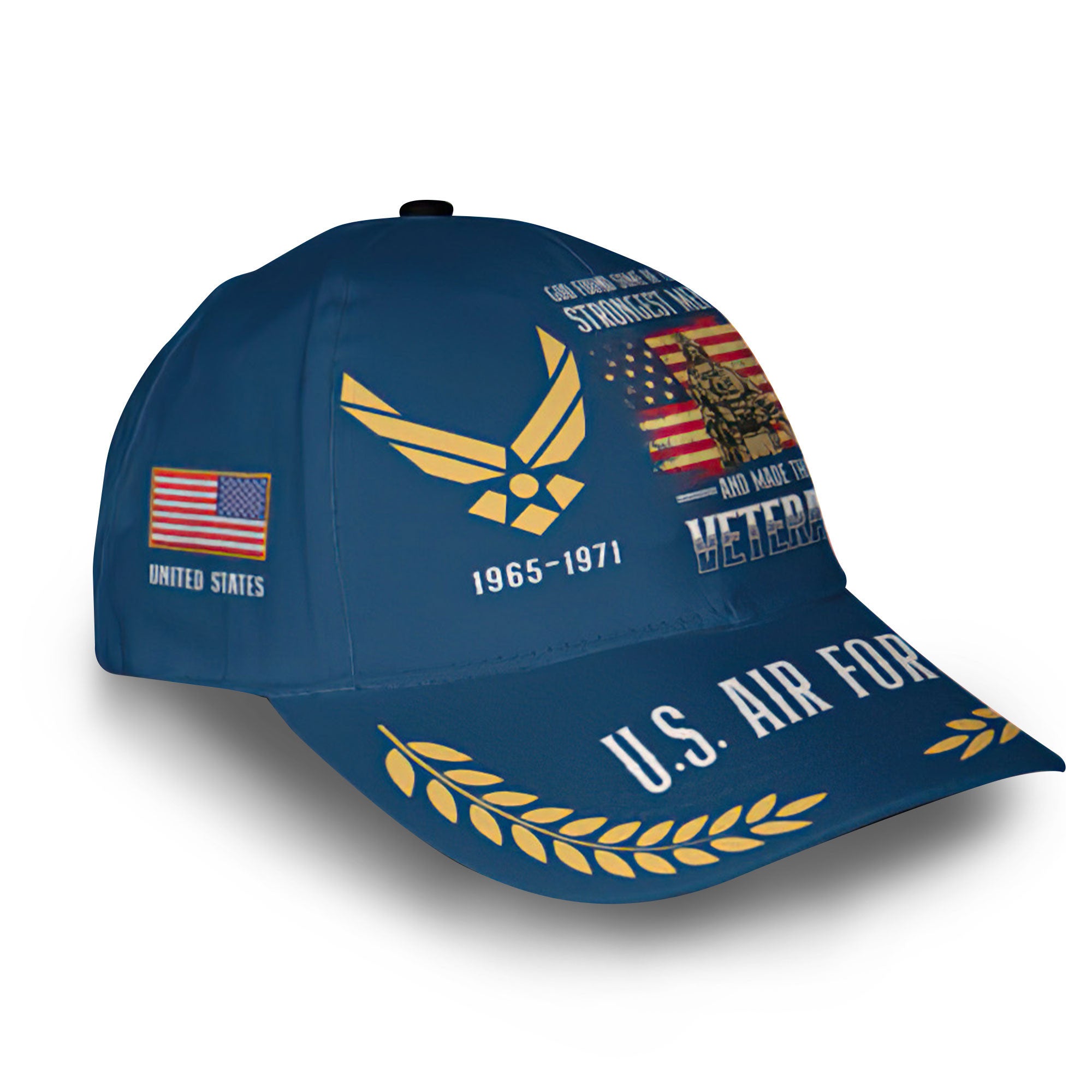 USAF Custom Cap VPVC013004, Gifts For Air Force Veteran, Best Gifts On Father's Day, Armed Forces Day, Independence Day, Veterans Day.
