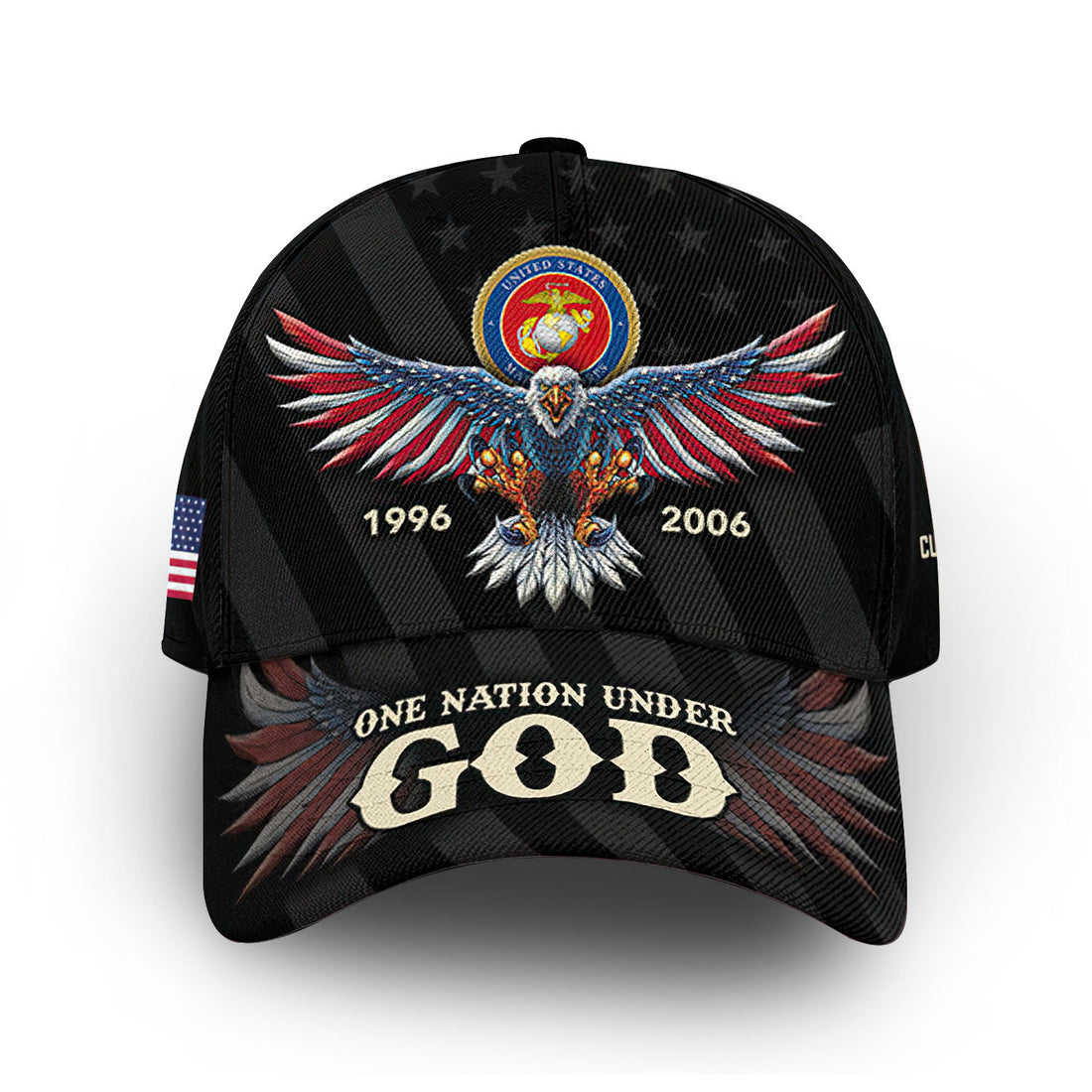 Unique Custom Name, Rank, Year, USMC Cap VPVC013403, Gifts For Marine Veteran, Gifts For Dad, For Husband, Best Gifts On Father's Day, Independence Day, Veterans Day.