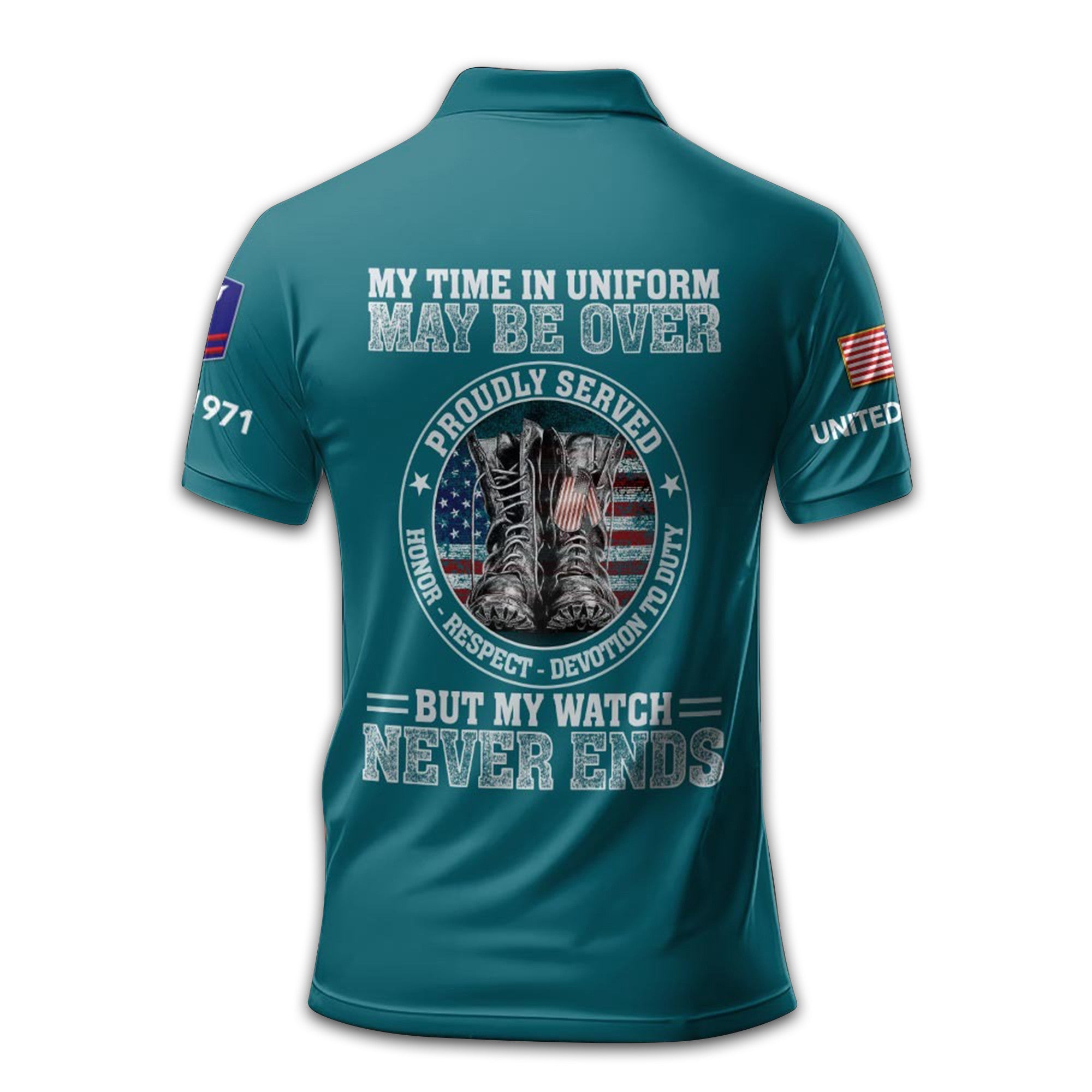 USCG Custom Polo Shirt VPVC211610, Gifts For Coast Guard Veteran, Best Gifts On Father's Day, Armed Forces Day, Independence Day, Veterans Day.