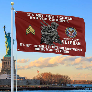 Unique Custom US Veteran Grommet Flag, Gift For US Veteran VPVC104707, Gifts For Dad, For Husband, Best Gifts On Father's Day, Independence Day, Veterans Day.