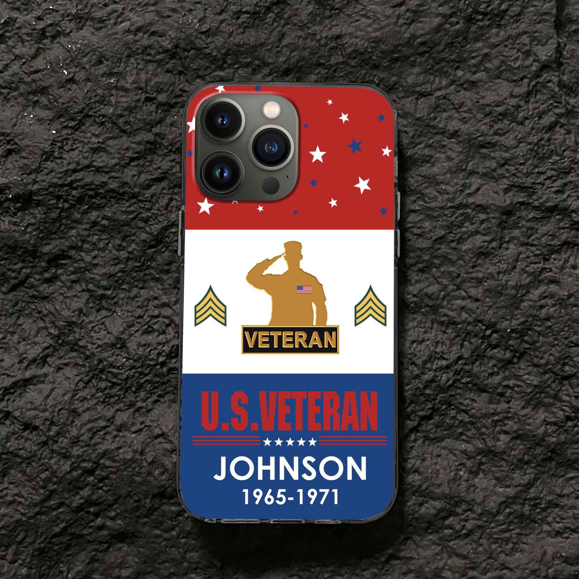 US Veteran Custom Phone Case VPVC501807, Gifts For US Veteran, Best Gifts On Father's Day, Armed Forces Day, Independence Day, Veterans Day.