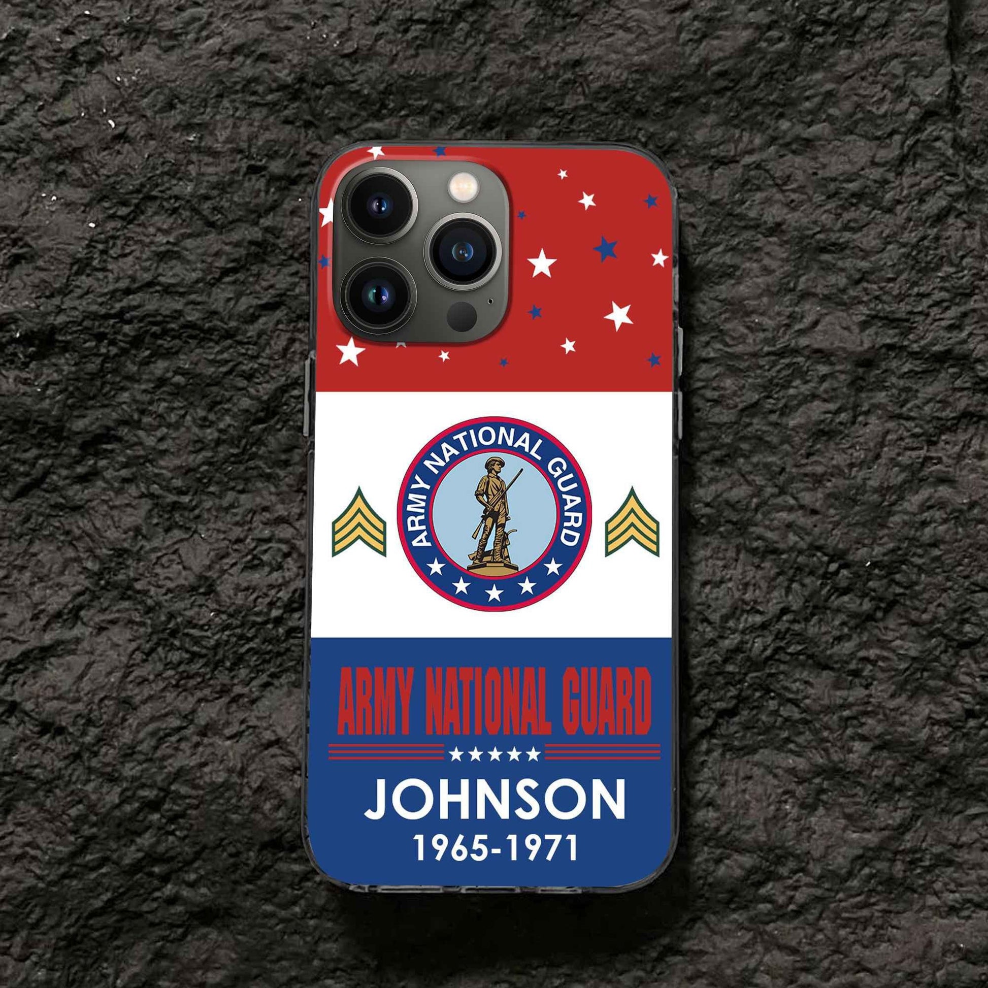 US Army National Guard Custom Phone Case VPVC501808, Gifts For Army National Guard Veteran, Best Gifts On Father's Day, Armed Forces Day, Independence Day, Veterans Day.