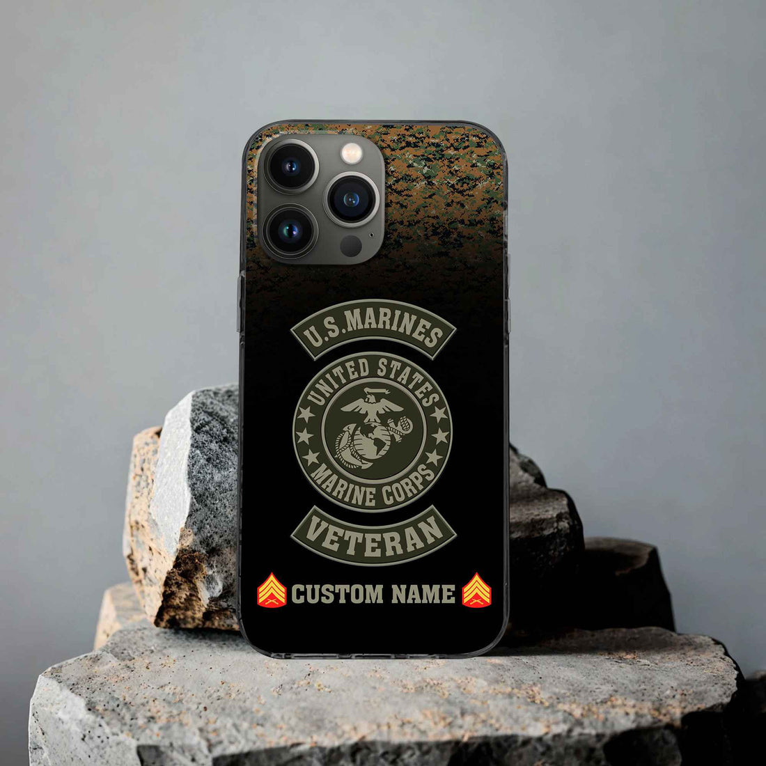 USMC Custom Phone Case VPVC502403, Gifts For Marine Veteran, Best Gifts On Father's Day, Armed Forces Day, Independence Day, Veterans Day.