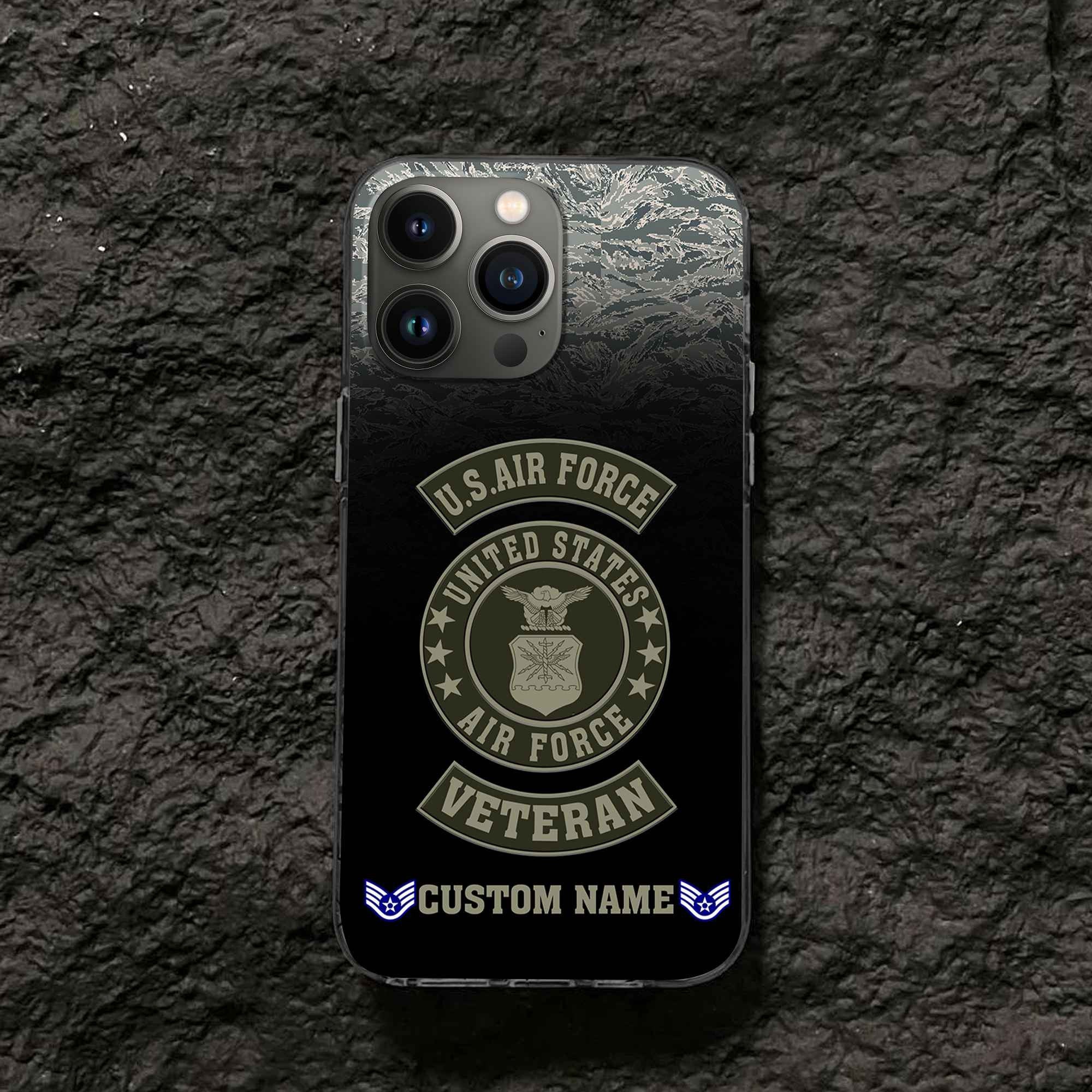 USAF Custom Phone Case VPVC502404, Gifts For Air Force Veteran, Best Gifts On Father's Day, Armed Forces Day, Independence Day, Veterans Day.