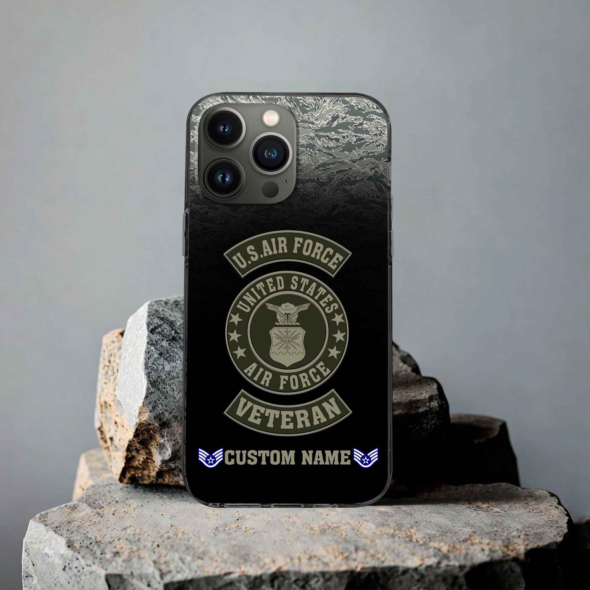 USAF Custom Phone Case VPVC502404, Gifts For Air Force Veteran, Best Gifts On Father's Day, Armed Forces Day, Independence Day, Veterans Day.