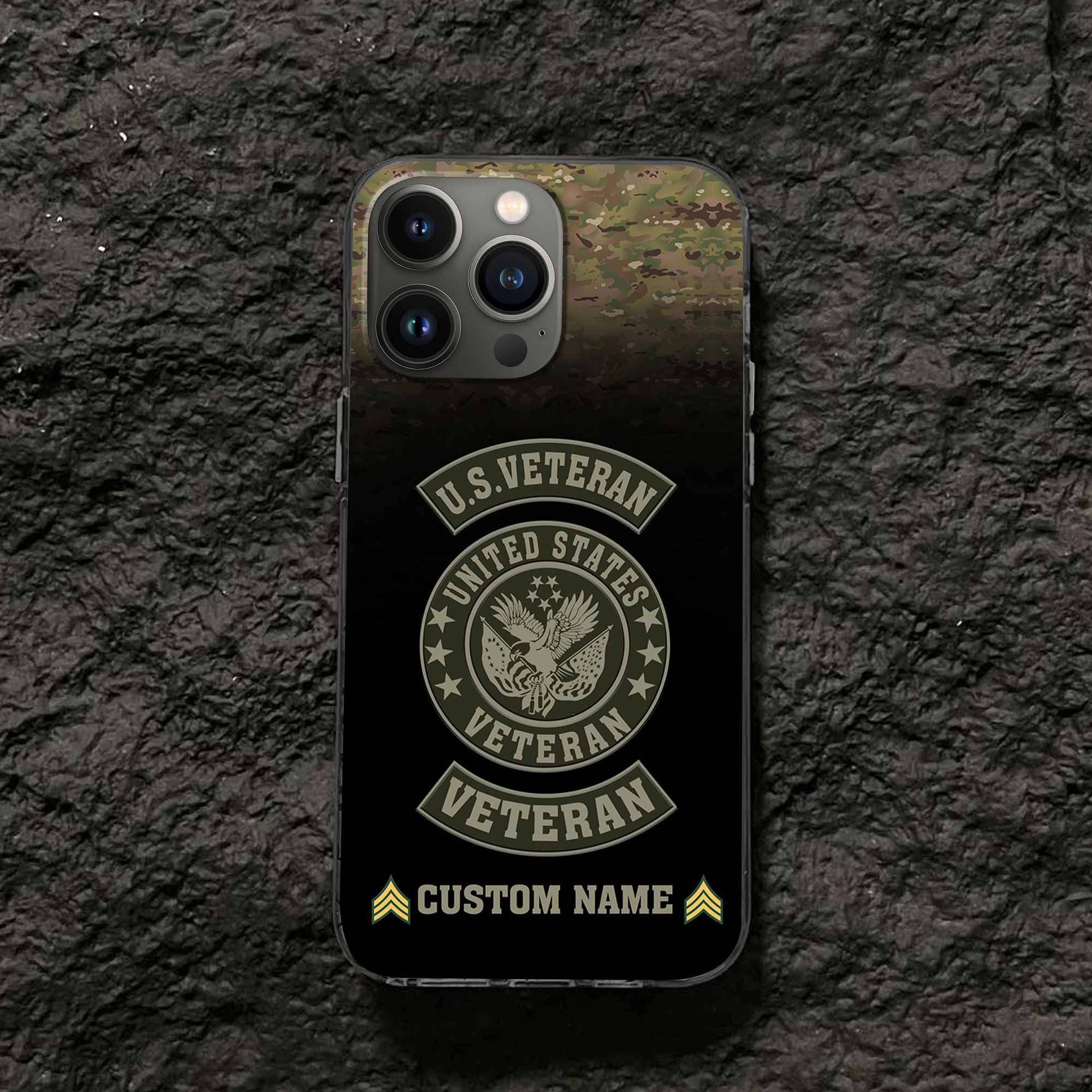 US Veteran Custom Phone Case VPVC502407, Gifts For US Veteran, Best Gifts On Father's Day, Armed Forces Day, Independence Day, Veterans Day.