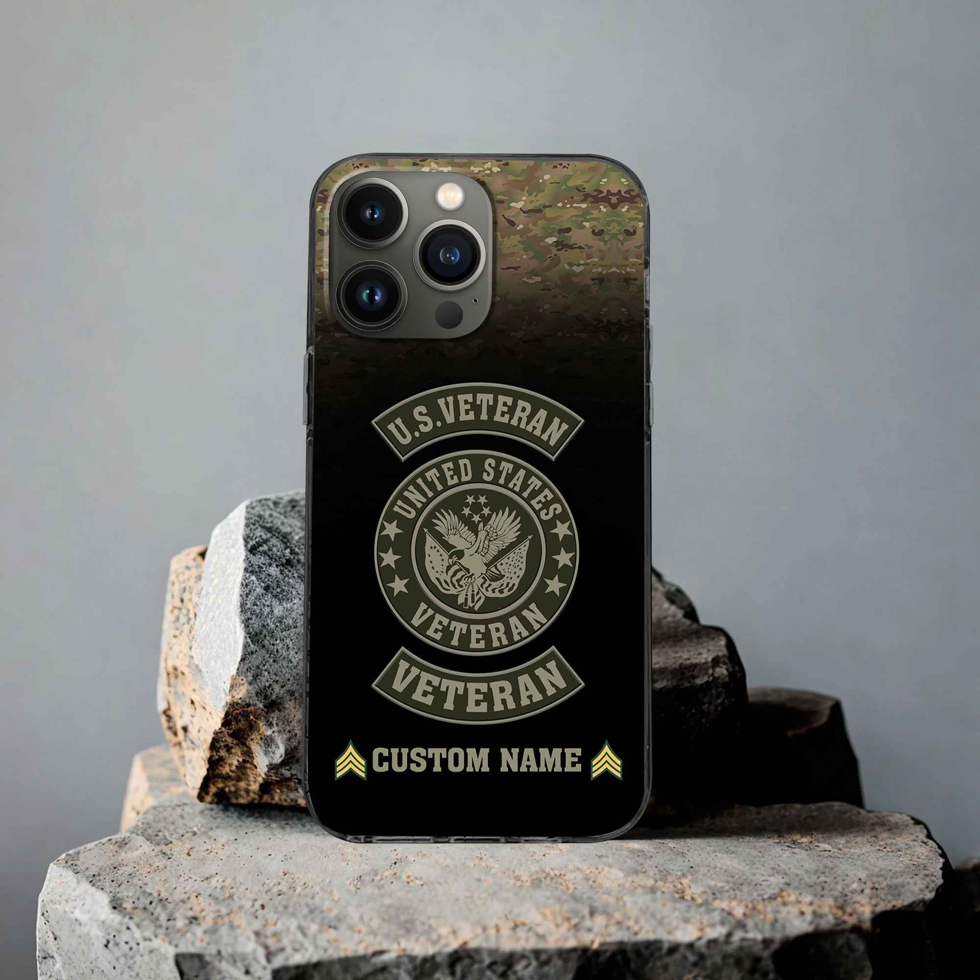 US Veteran Custom Phone Case VPVC502407, Gifts For US Veteran, Best Gifts On Father's Day, Armed Forces Day, Independence Day, Veterans Day.