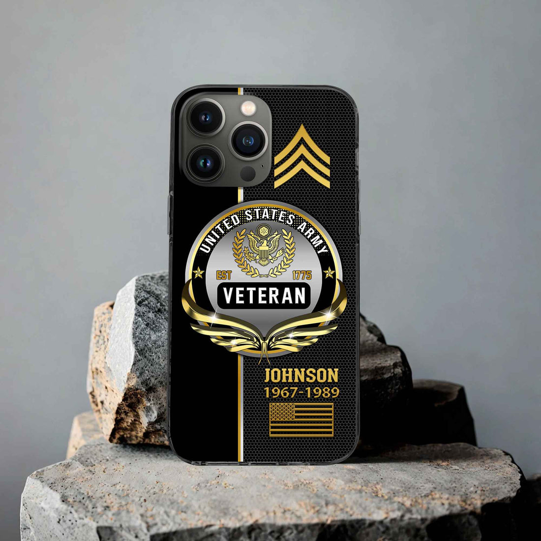 US Army Custom Phone Case VPVC502901, Gifts For Army Veteran, Best Gifts On Father's Day, Armed Forces Day, Independence Day, Veterans Day.
