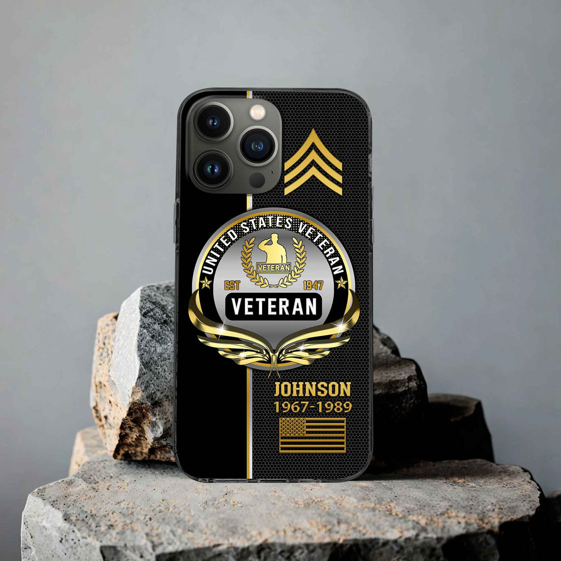 US Veteran Custom Phone Case VPVC502907, Gifts For US Veteran, Best Gifts On Father's Day, Armed Forces Day, Independence Day, Veterans Day.