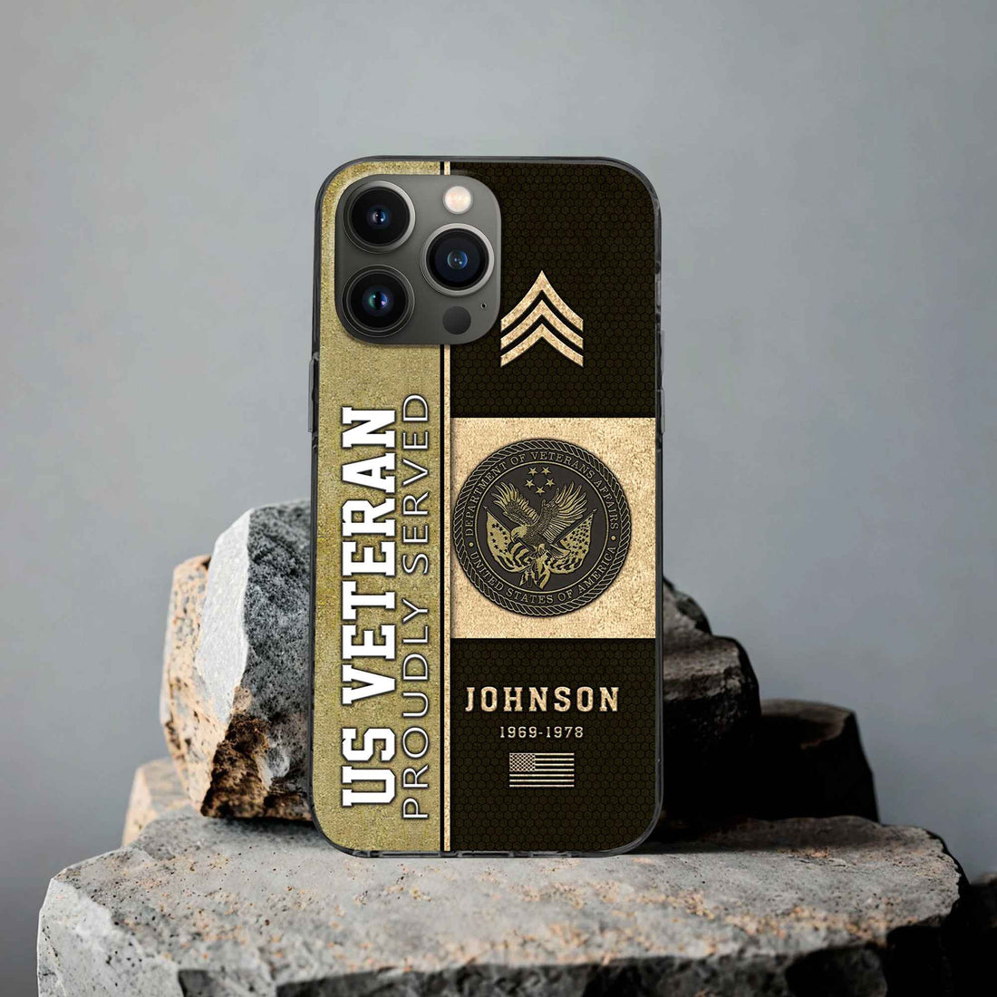 US Veteran Custom Phone Case VPVC503907, Gifts For US Veteran, Best Gifts On Father's Day, Armed Forces Day, Independence Day, Veterans Day.