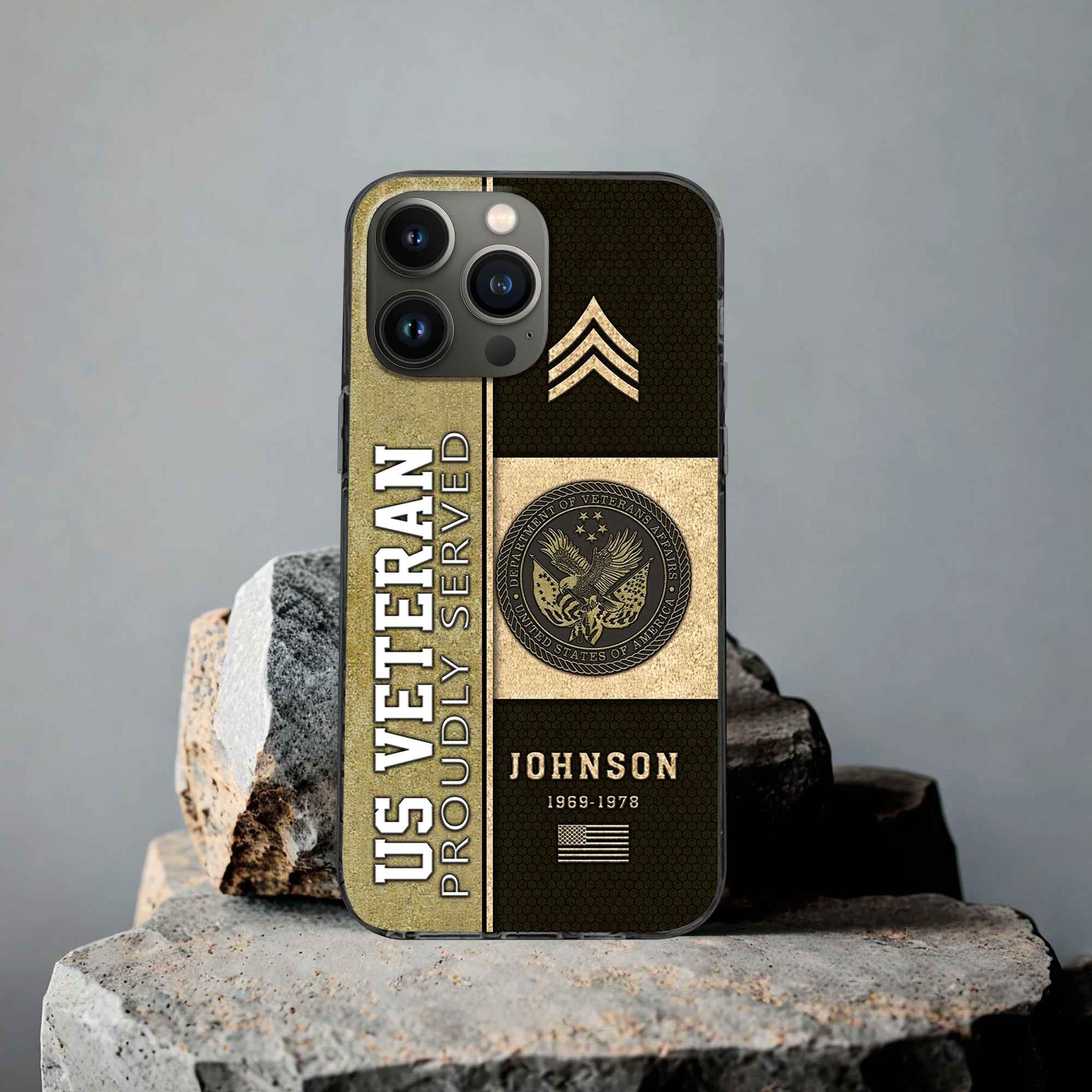 US Veteran Custom Phone Case VPVC503907, Gifts For US Veteran, Best Gifts On Father's Day, Armed Forces Day, Independence Day, Veterans Day.