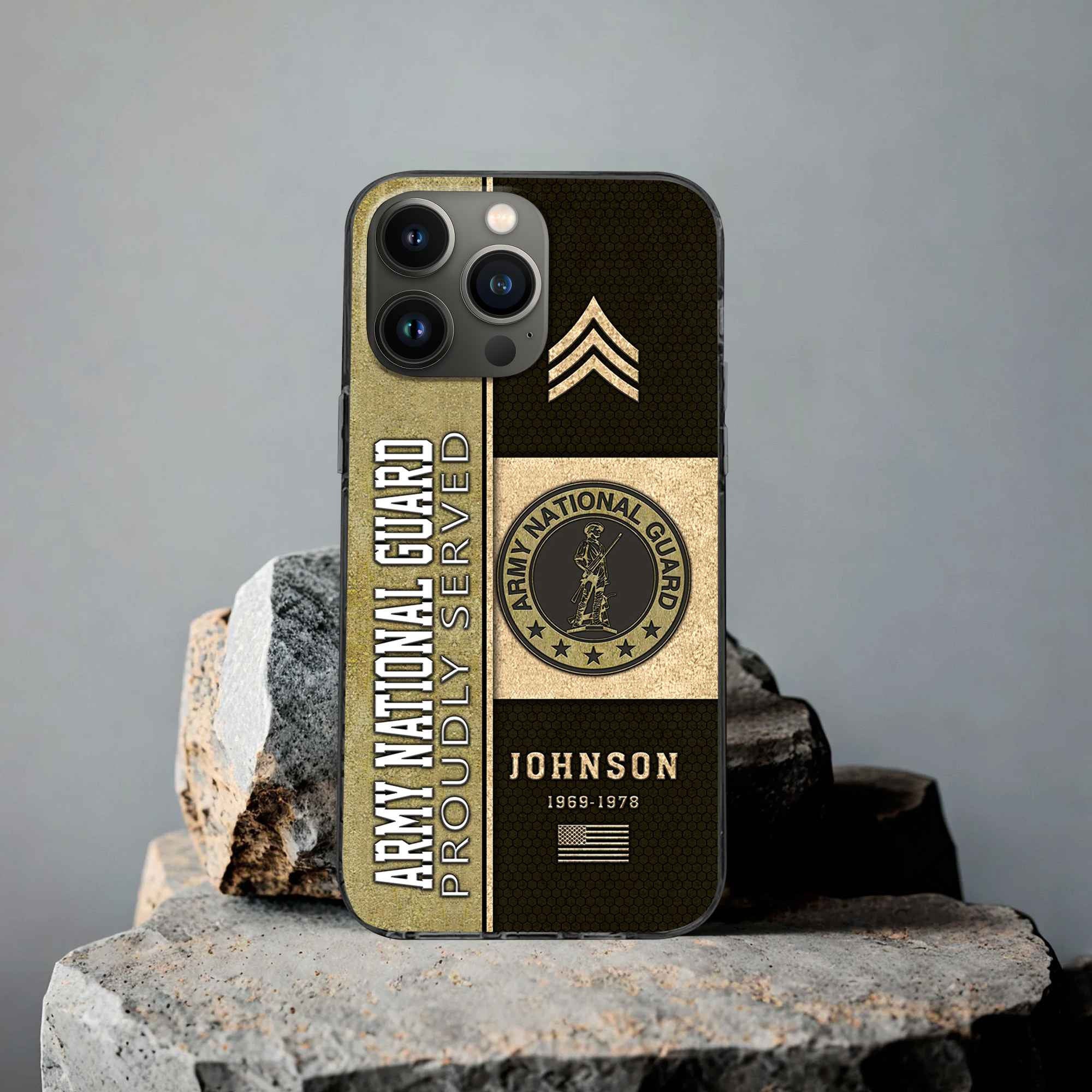 US Army National Guard Custom Phone Case VPVC503908, Gifts For Army National Guard Veteran, Best Gifts On Father's Day, Armed Forces Day, Independence Day, Veterans Day.
