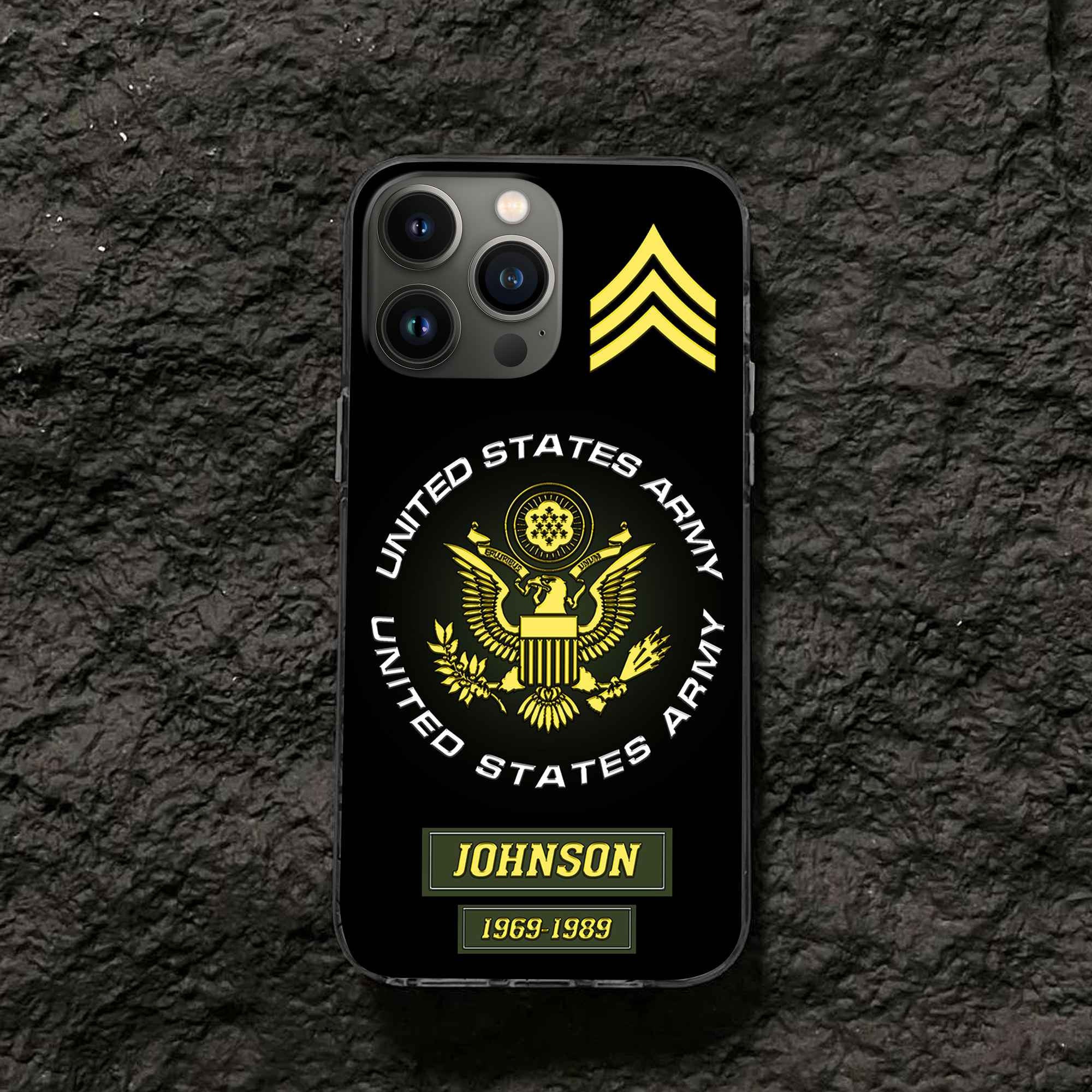 US Army Custom Phone Case VPVC504401, Gifts For Army Veteran, Best Gifts On Father's Day, Armed Forces Day, Independence Day, Veterans Day.