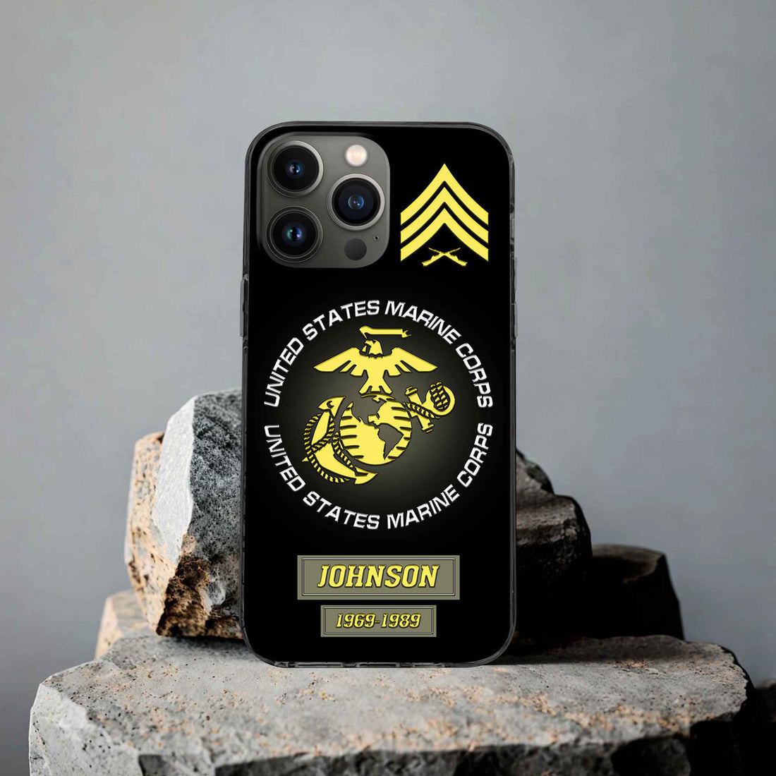 USMC Custom Phone Case VPVC504411, Gifts For Marine Veteran, Best Gifts On Father's Day, Armed Forces Day, Independence Day, Veterans Day.