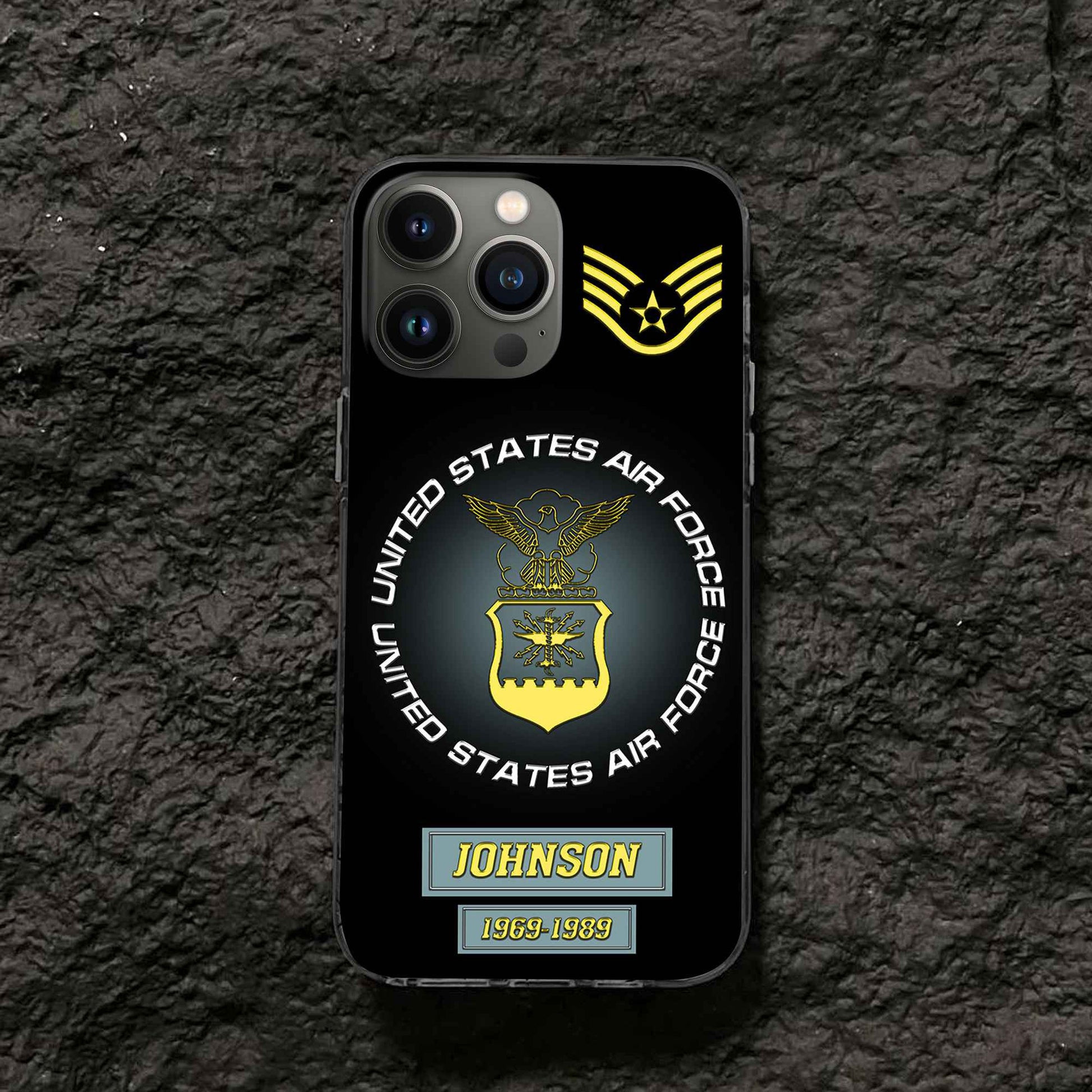 USAF Custom Phone Case VPVC504404, Gifts For Air Force Veteran, Best Gifts On Father's Day, Armed Forces Day, Independence Day, Veterans Day.