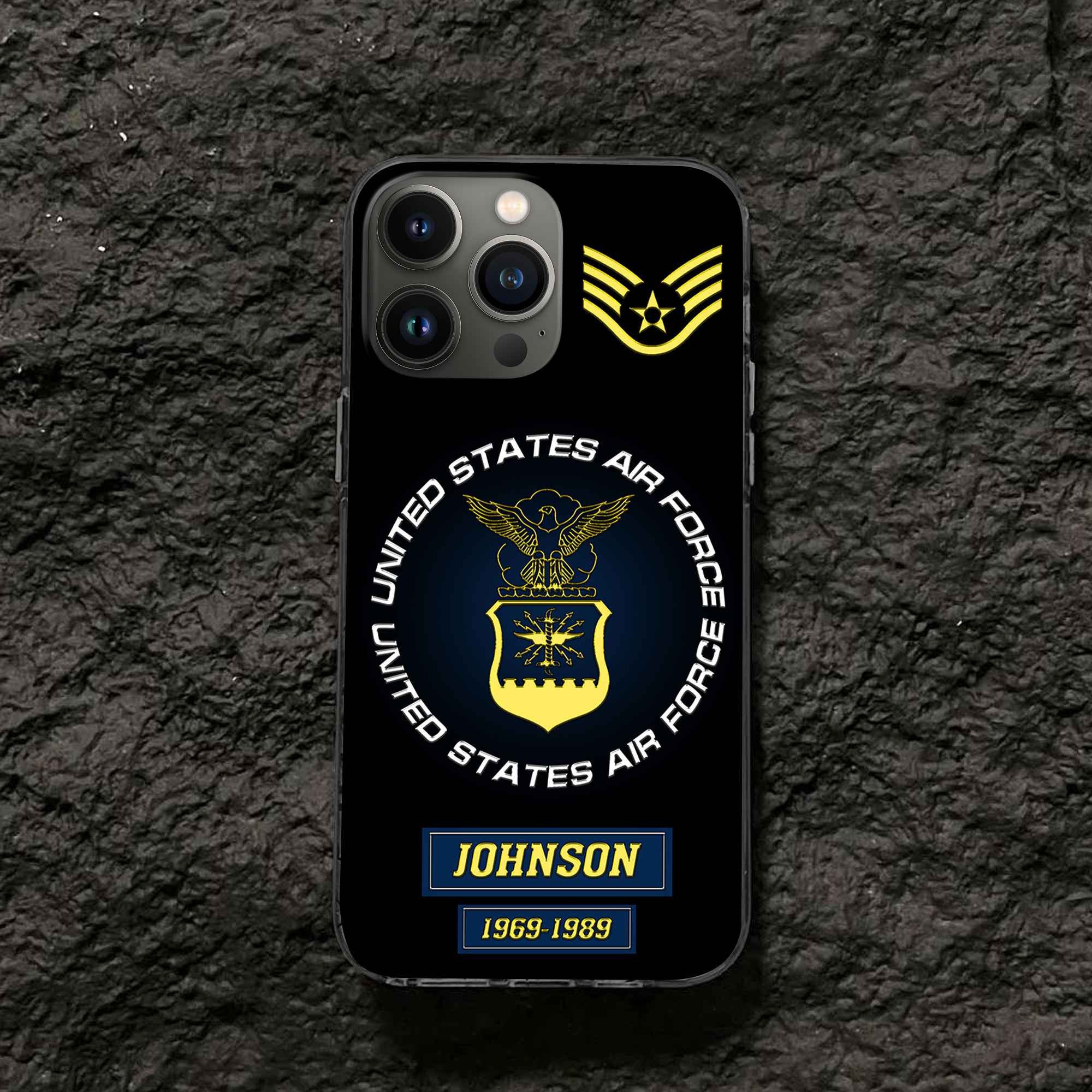 USAF Custom Phone Case VPVC504412, Gifts For Air Force Veteran, Best Gifts On Father's Day, Armed Forces Day, Independence Day, Veterans Day.