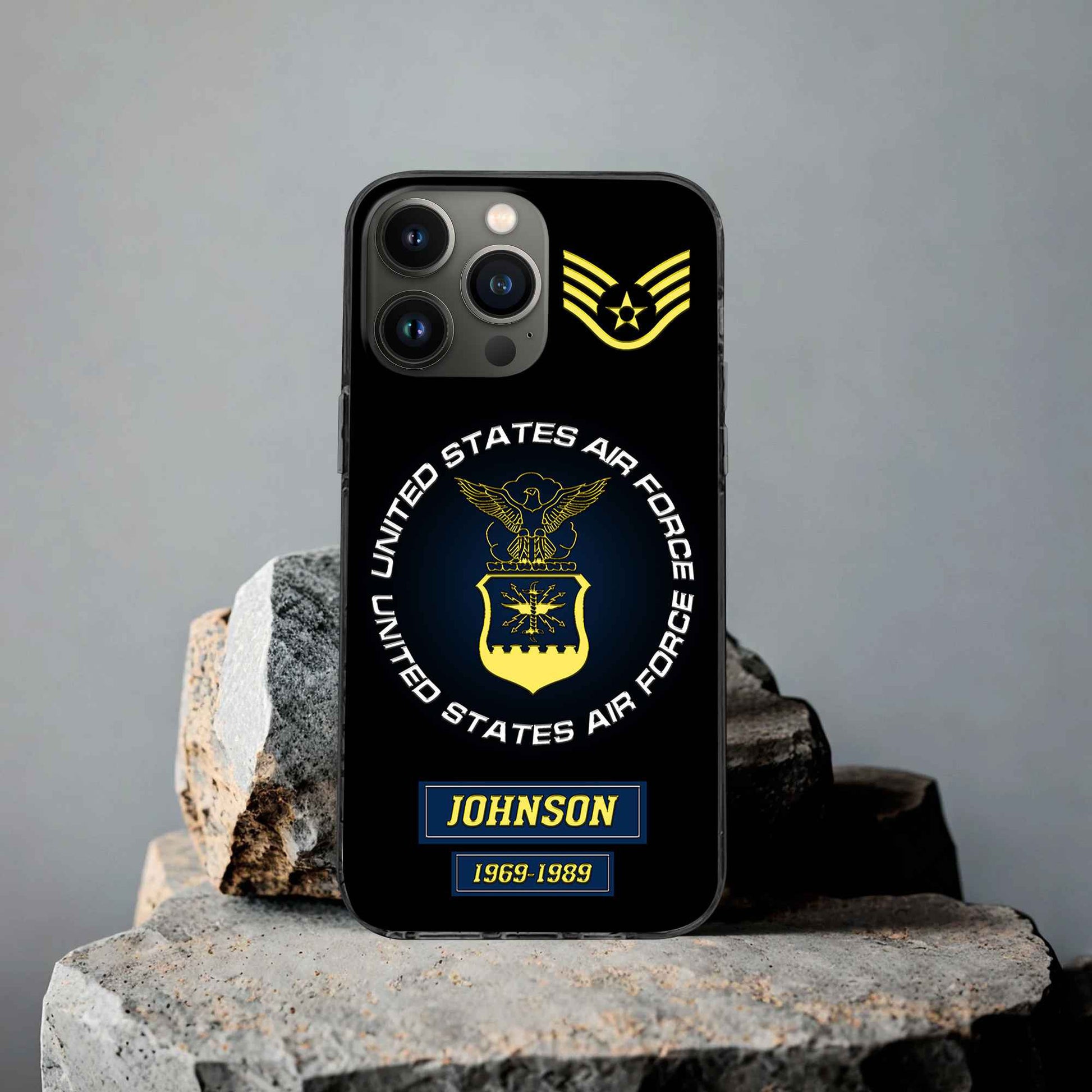 USAF Custom Phone Case VPVC504412, Gifts For Air Force Veteran, Best Gifts On Father's Day, Armed Forces Day, Independence Day, Veterans Day.