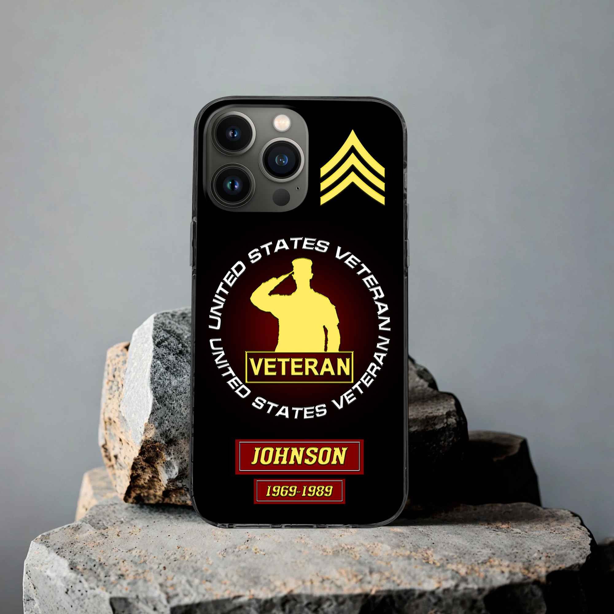 US Veteran Custom Phone Case VPVC504407, Gifts For US Veteran, Best Gifts On Father's Day, Armed Forces Day, Independence Day, Veterans Day.