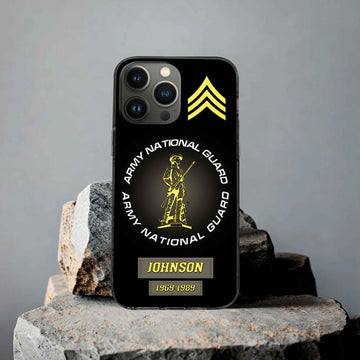 US Army National Guard Custom Phone Case VPVC504408, Gifts For Army National Guard Veteran, Best Gifts On Father's Day, Armed Forces Day, Independence Day, Veterans Day.