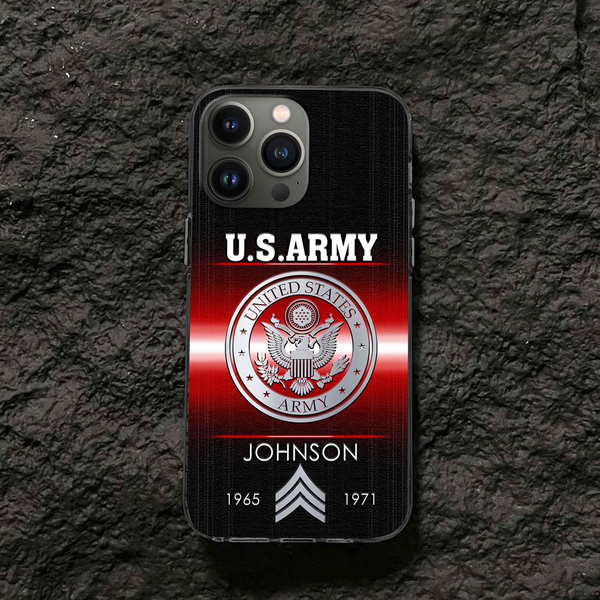 US Army Custom Phone Case VPVC504901, Gifts For Army Veteran, Best Gifts On Father's Day, Armed Forces Day, Independence Day, Veterans Day.