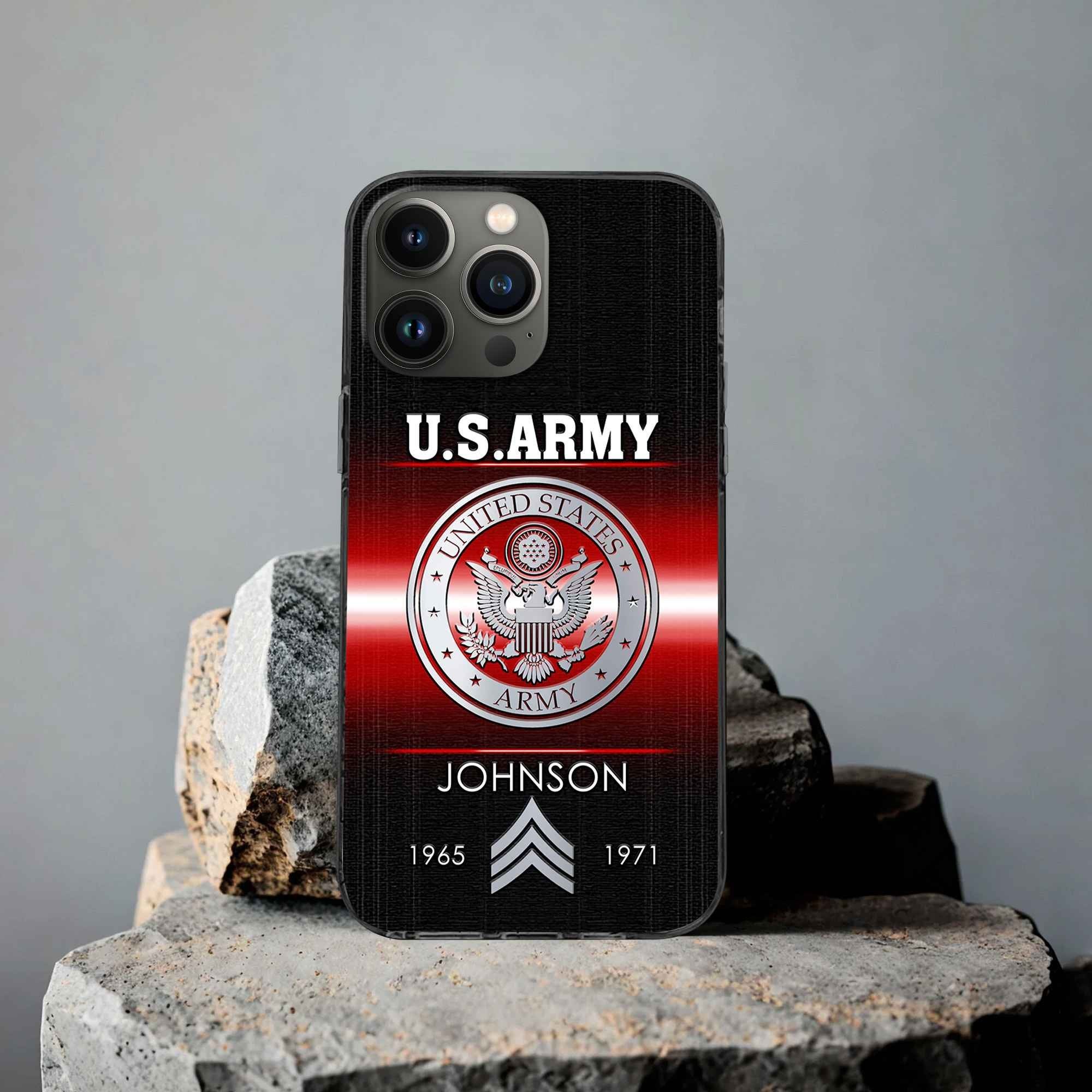 US Army Custom Phone Case VPVC504901, Gifts For Army Veteran, Best Gifts On Father's Day, Armed Forces Day, Independence Day, Veterans Day.