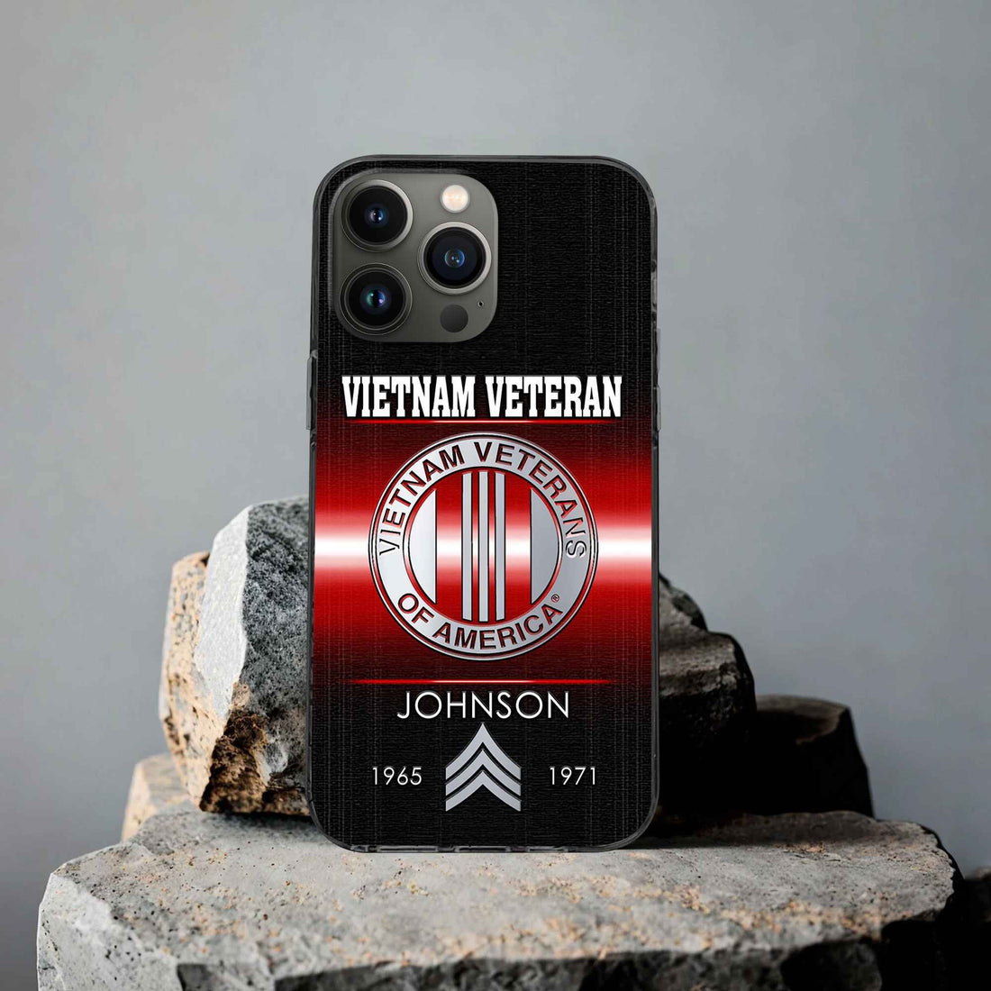 Vietnam Veteran Custom Phone Case VPVC504906, Gifts For Vietnam Veteran, Best Gifts On Father's Day, Armed Forces Day, Independence Day, Veterans Day.