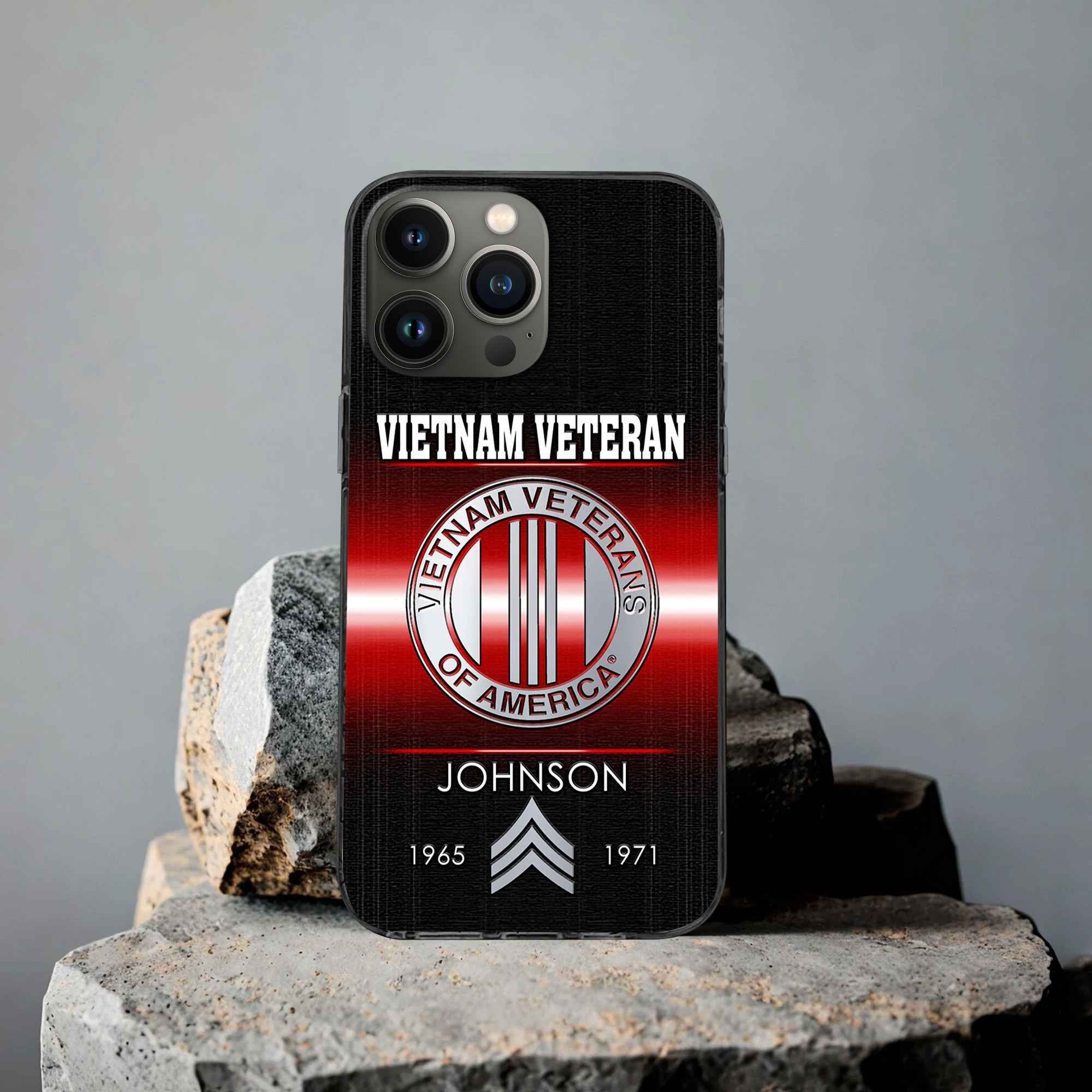 Vietnam Veteran Custom Phone Case VPVC504906, Gifts For Vietnam Veteran, Best Gifts On Father's Day, Armed Forces Day, Independence Day, Veterans Day.