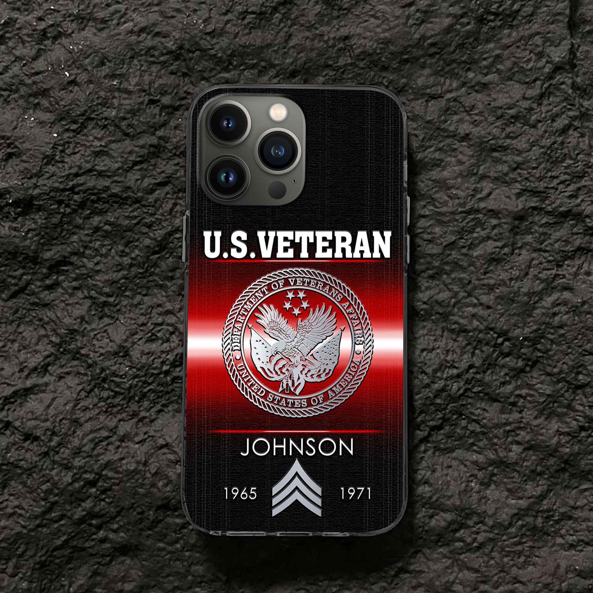 US Veteran Custom Phone Case VPVC504907, Gifts For US Veteran, Best Gifts On Father's Day, Armed Forces Day, Independence Day, Veterans Day.