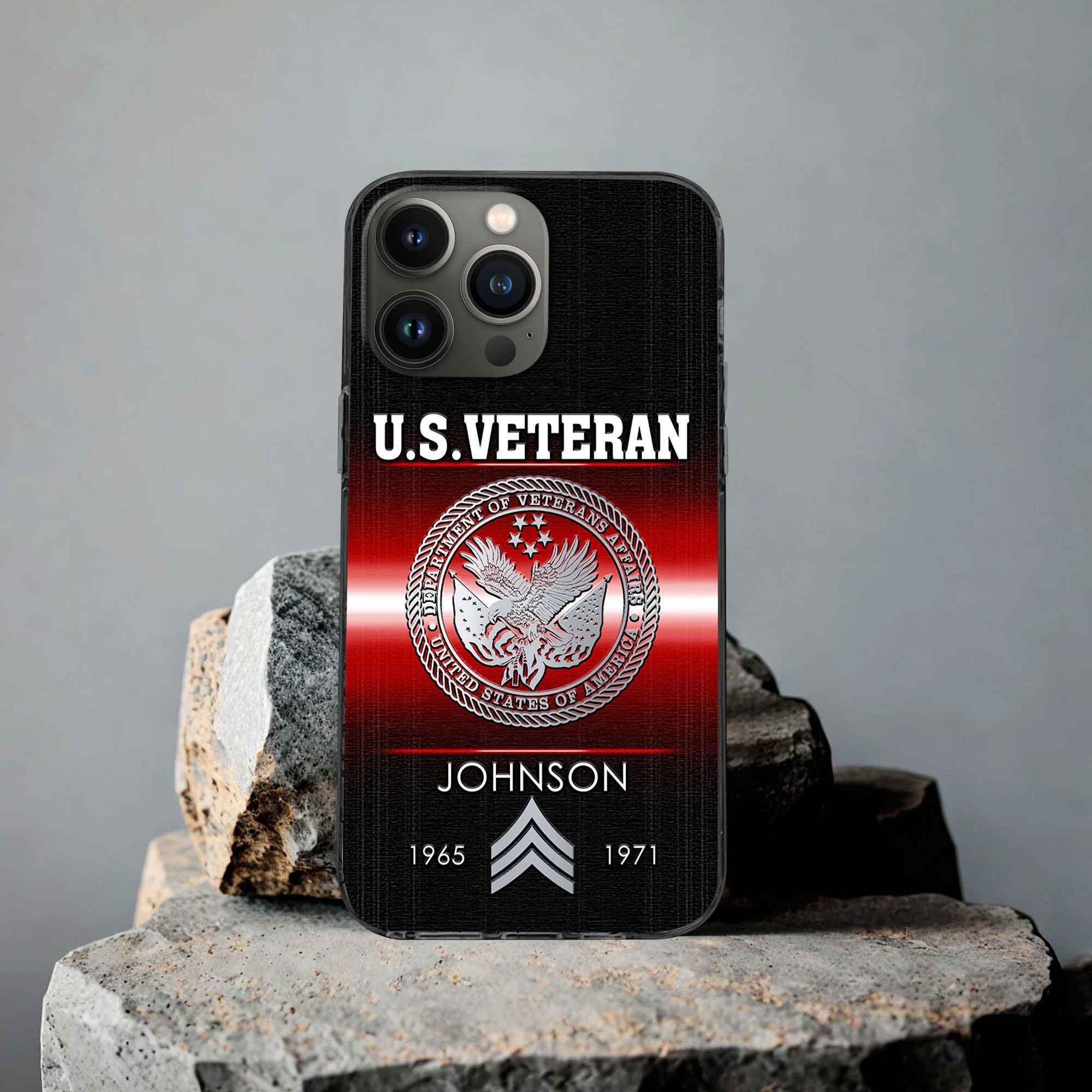 US Veteran Custom Phone Case VPVC504907, Gifts For US Veteran, Best Gifts On Father's Day, Armed Forces Day, Independence Day, Veterans Day.