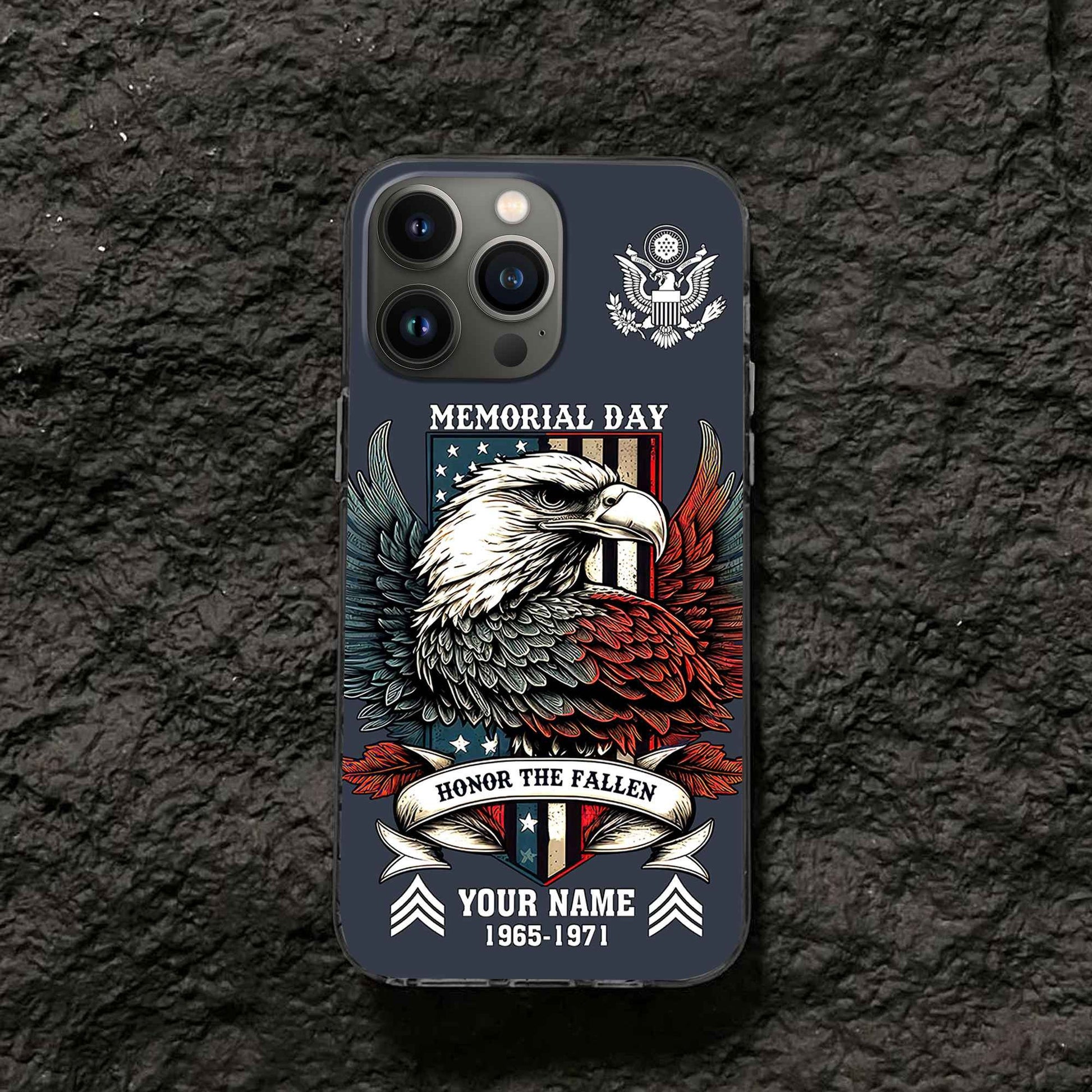 US Army Custom Phone Case VPVC505901, Gifts For Army Veteran, Best Gifts On Father's Day, Armed Forces Day, Independence Day, Veterans Day.