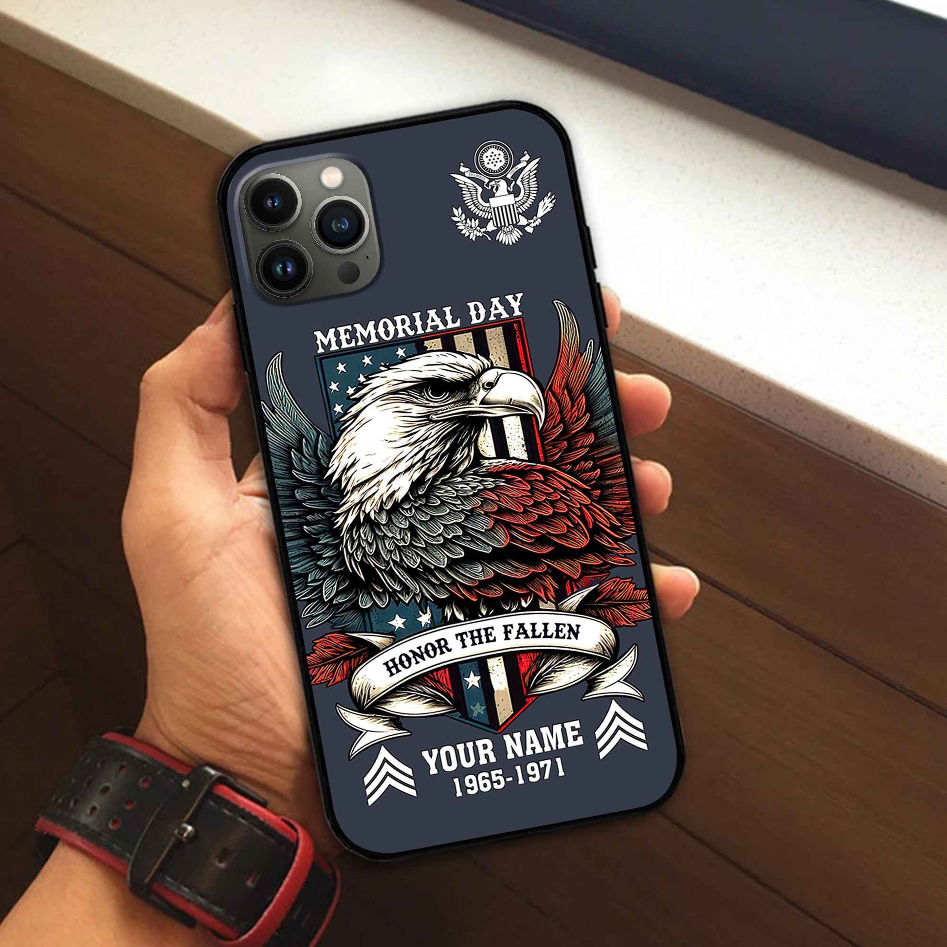 US Army Custom Phone Case VPVC505901, Gifts For Army Veteran, Best Gifts On Father's Day, Armed Forces Day, Independence Day, Veterans Day.