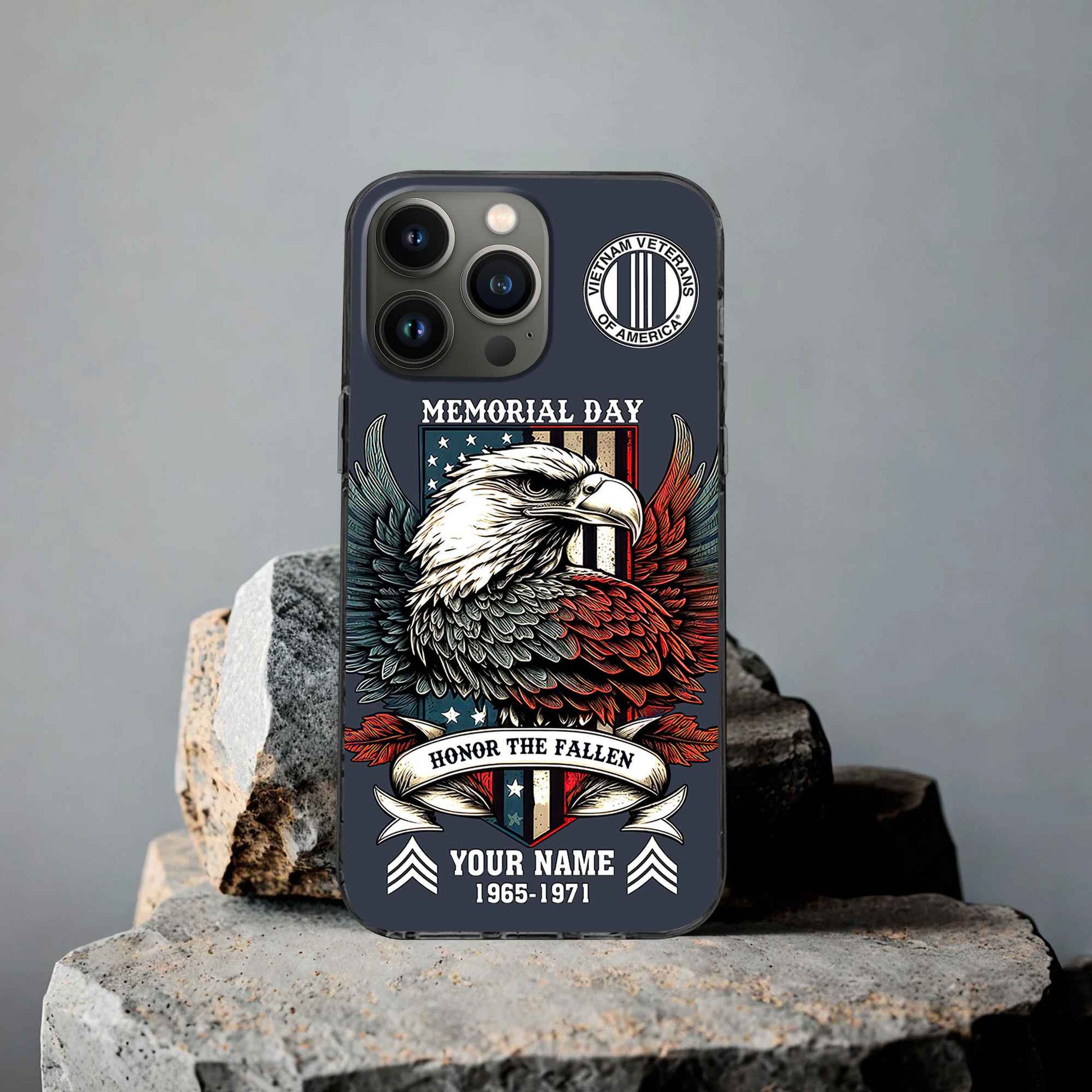 Vietnam Veteran Custom Phone Case VPVC505906, Gifts For Vietnam Veteran, Best Gifts On Father's Day, Armed Forces Day, Independence Day, Veterans Day.