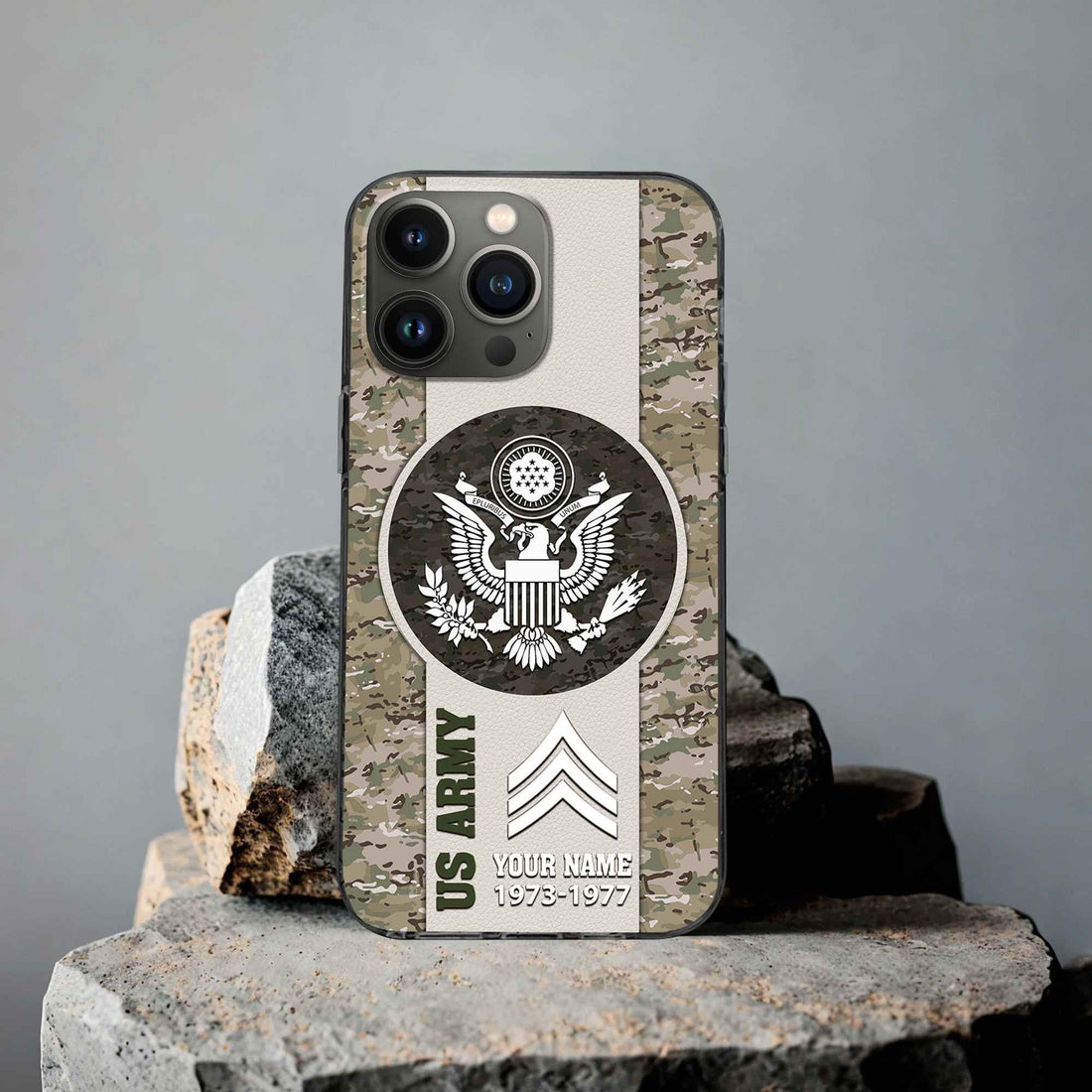 US Army Custom Phone Case VPVC506401, Gifts For Army Veteran, Best Gifts On Father's Day, Armed Forces Day, Independence Day, Veterans Day.