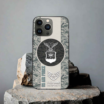 USAF Custom Phone Case VPVC506404, Gifts For Air Force Veteran, Best Gifts On Father's Day, Armed Forces Day, Independence Day, Veterans Day.
