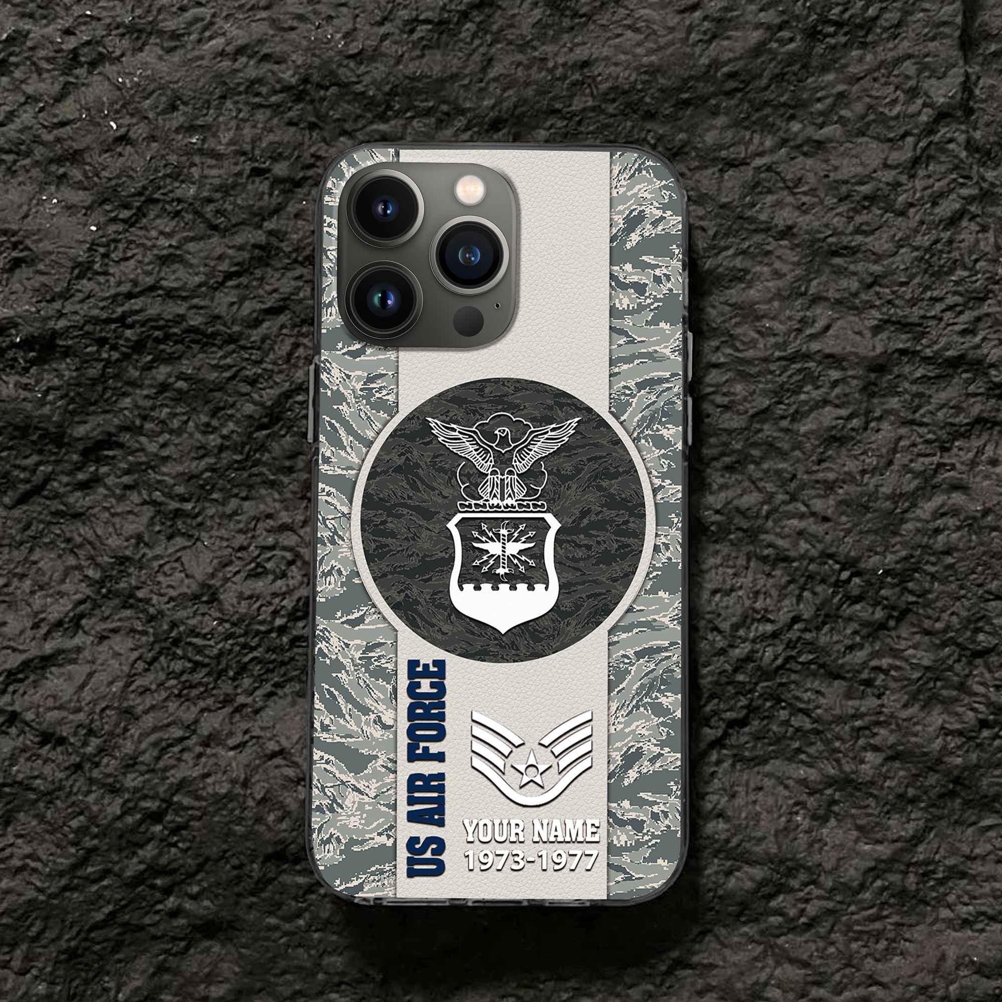 USAF Custom Phone Case VPVC506412, Gifts For Air Force Veteran, Best Gifts On Father's Day, Armed Forces Day, Independence Day, Veterans Day.