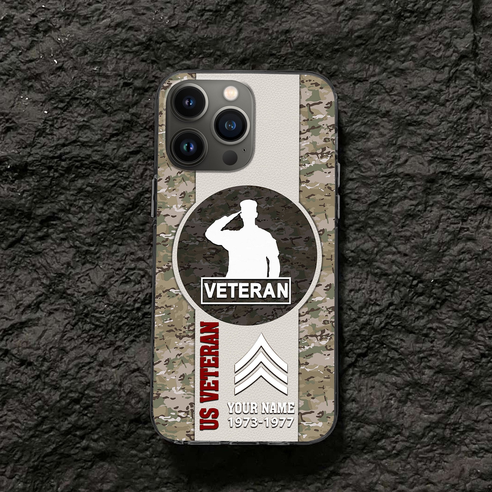 US Veteran Custom Phone Case VPVC506407, Gifts For US Veteran, Best Gifts On Father's Day, Armed Forces Day, Independence Day, Veterans Day.