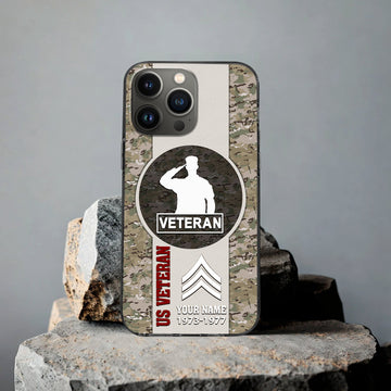 US Veteran Custom Phone Case VPVC506407, Gifts For US Veteran, Best Gifts On Father's Day, Armed Forces Day, Independence Day, Veterans Day.