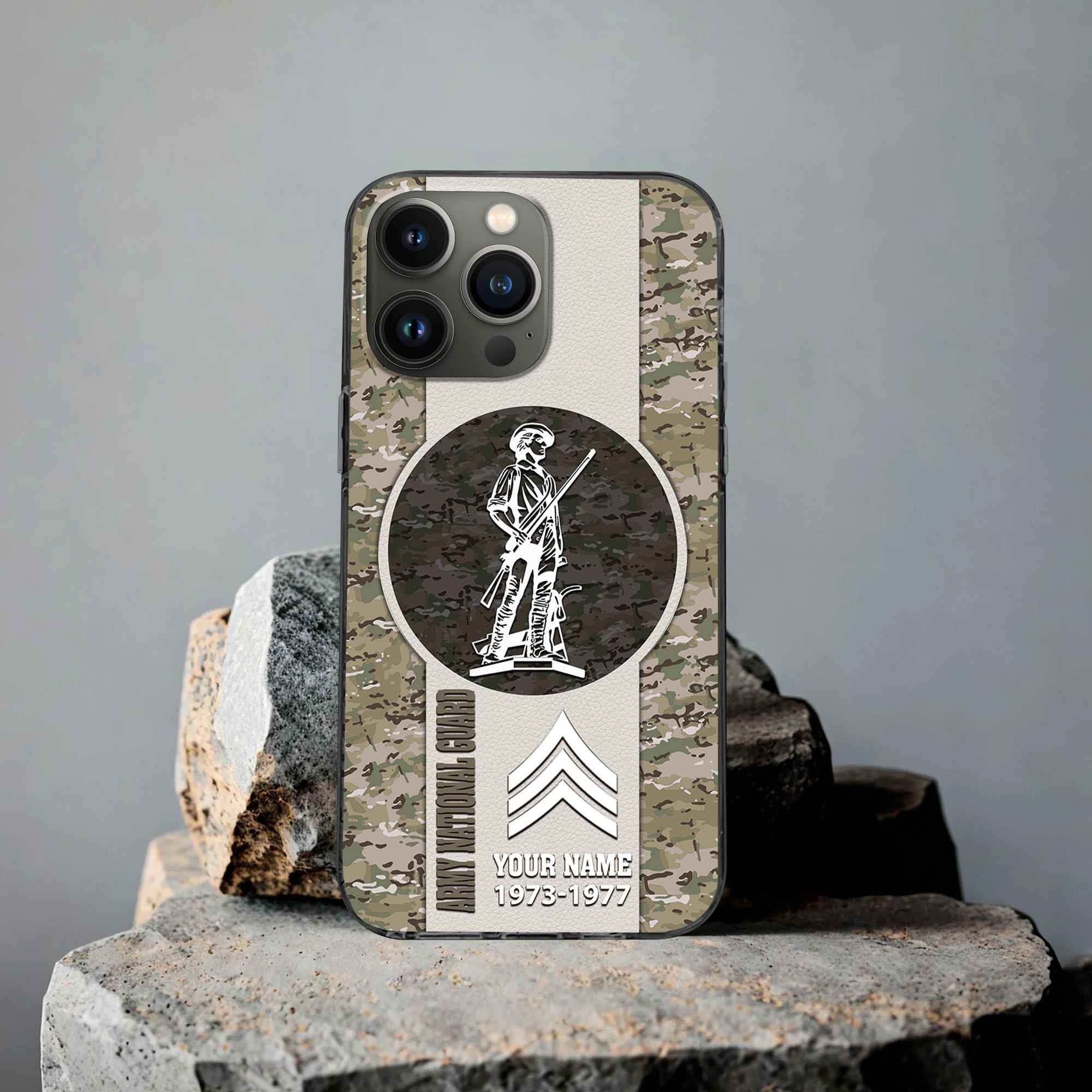 US Army National Guard Custom Phone Case VPVC506408, Gifts For Army National Guard Veteran, Best Gifts On Father's Day, Armed Forces Day, Independence Day, Veterans Day.