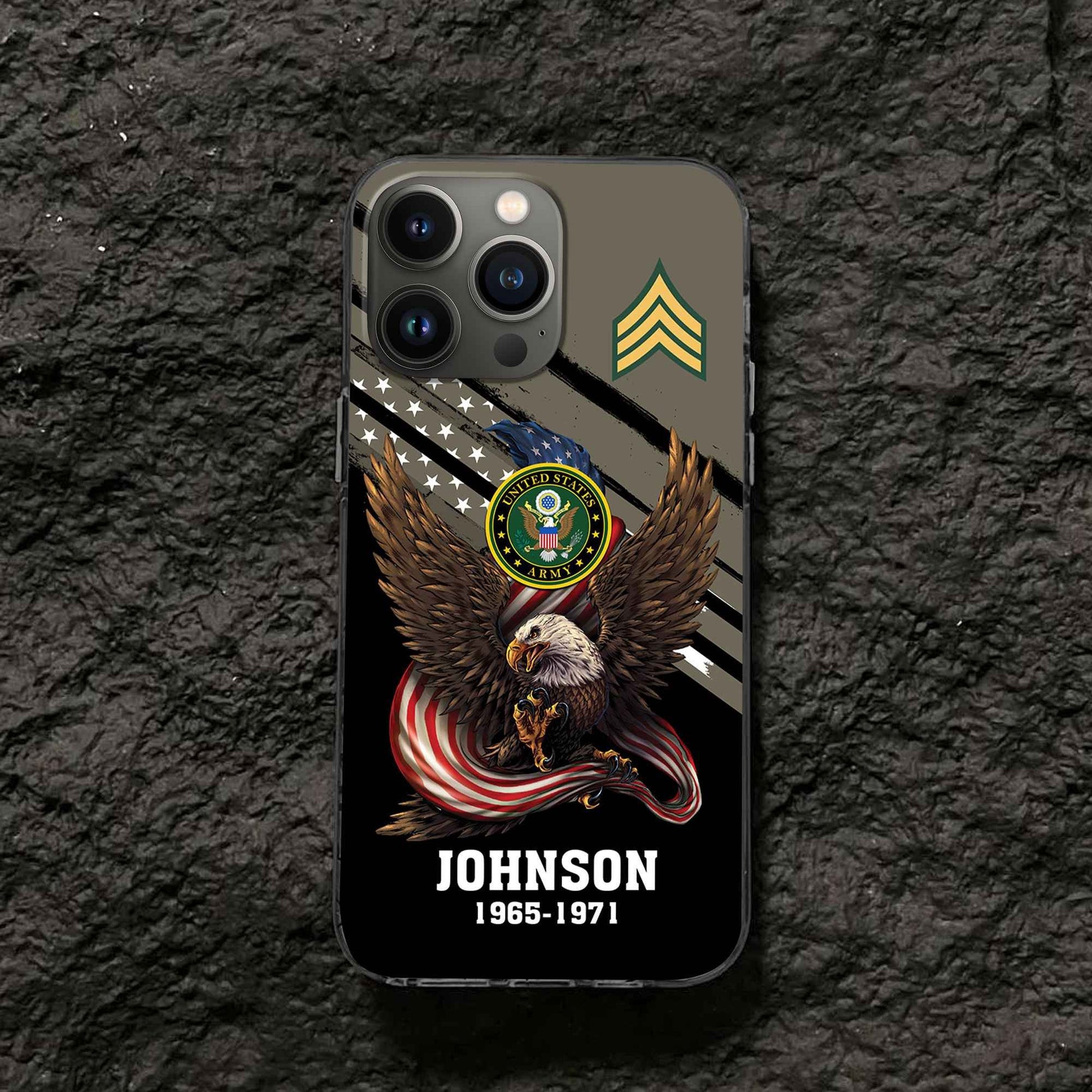 US Army Custom Phone Case VPVC507010, Gifts For Army Veteran, Best Gifts On Father's Day, Armed Forces Day, Independence Day, Veterans Day.