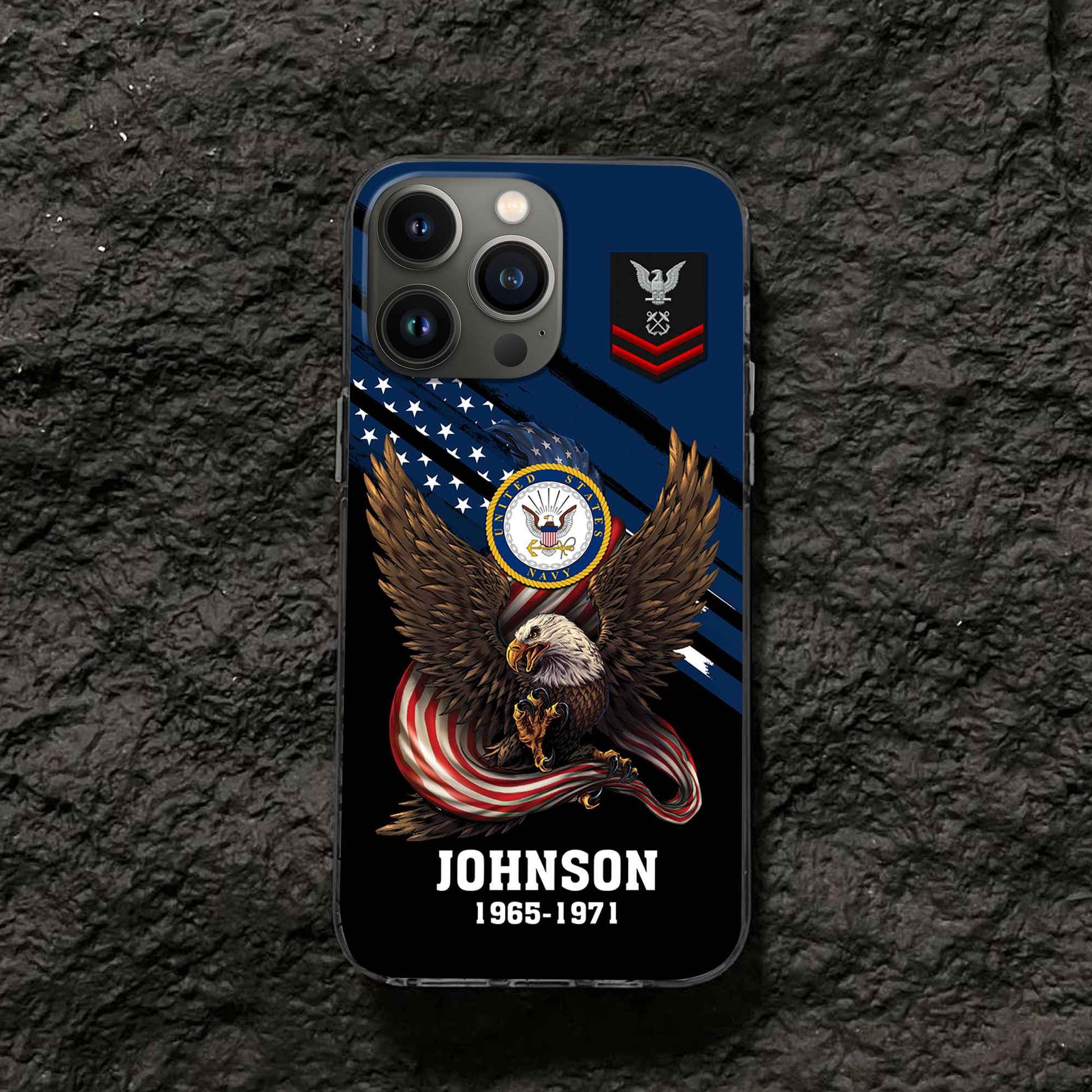 US Navy Custom Phone Case VPVC507002, Gifts For Navy Veteran, Best Gifts On Father's Day, Armed Forces Day, Independence Day, Veterans Day.