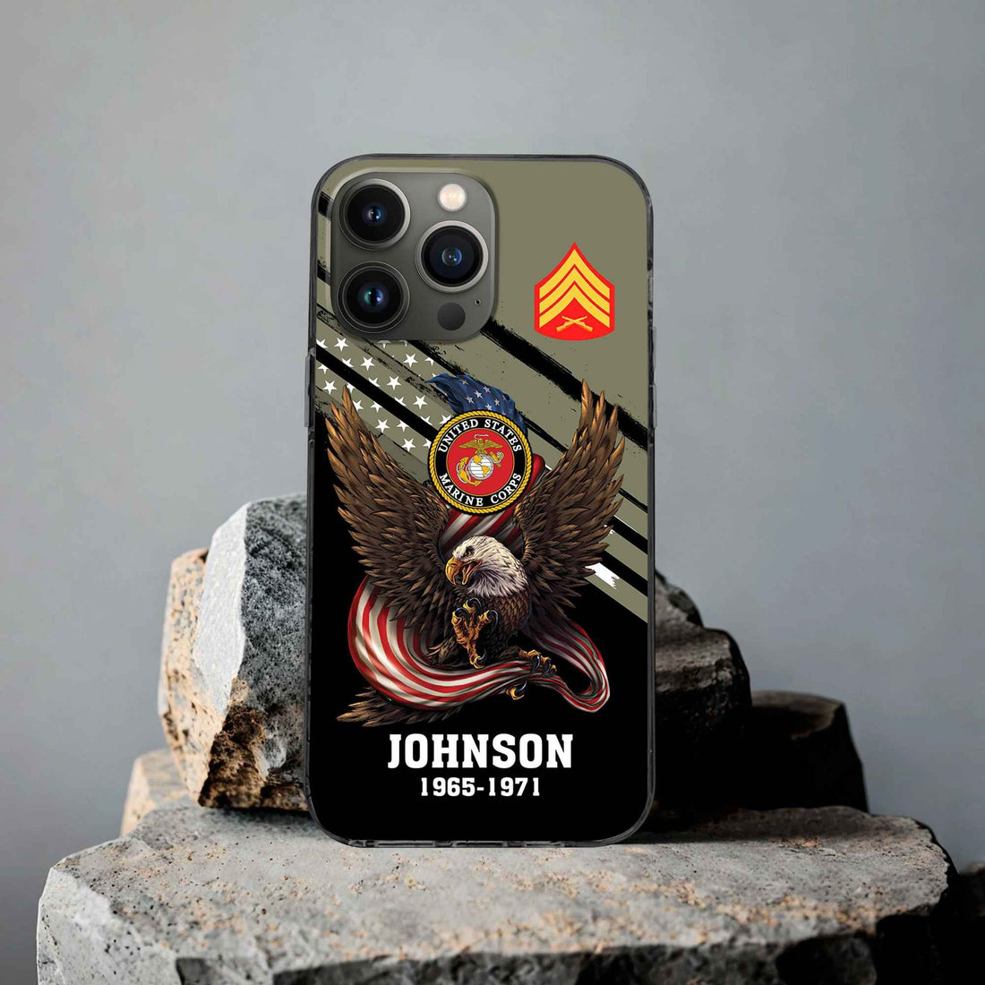 USMC Custom Phone Case VPVC507011, Gifts For Marine Veteran, Best Gifts On Father's Day, Armed Forces Day, Independence Day, Veterans Day.