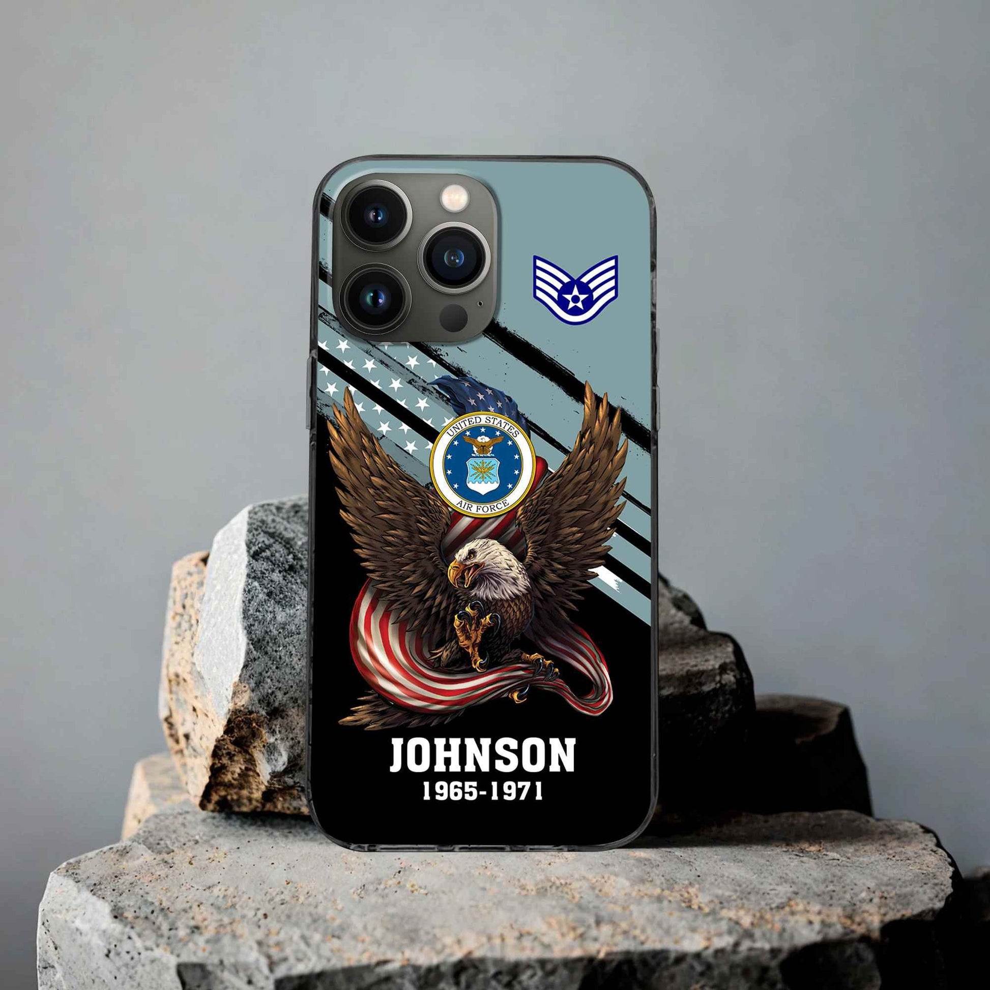 USAF Custom Phone Case VPVC507004, Gifts For Air Force Veteran, Best Gifts On Father's Day, Armed Forces Day, Independence Day, Veterans Day.