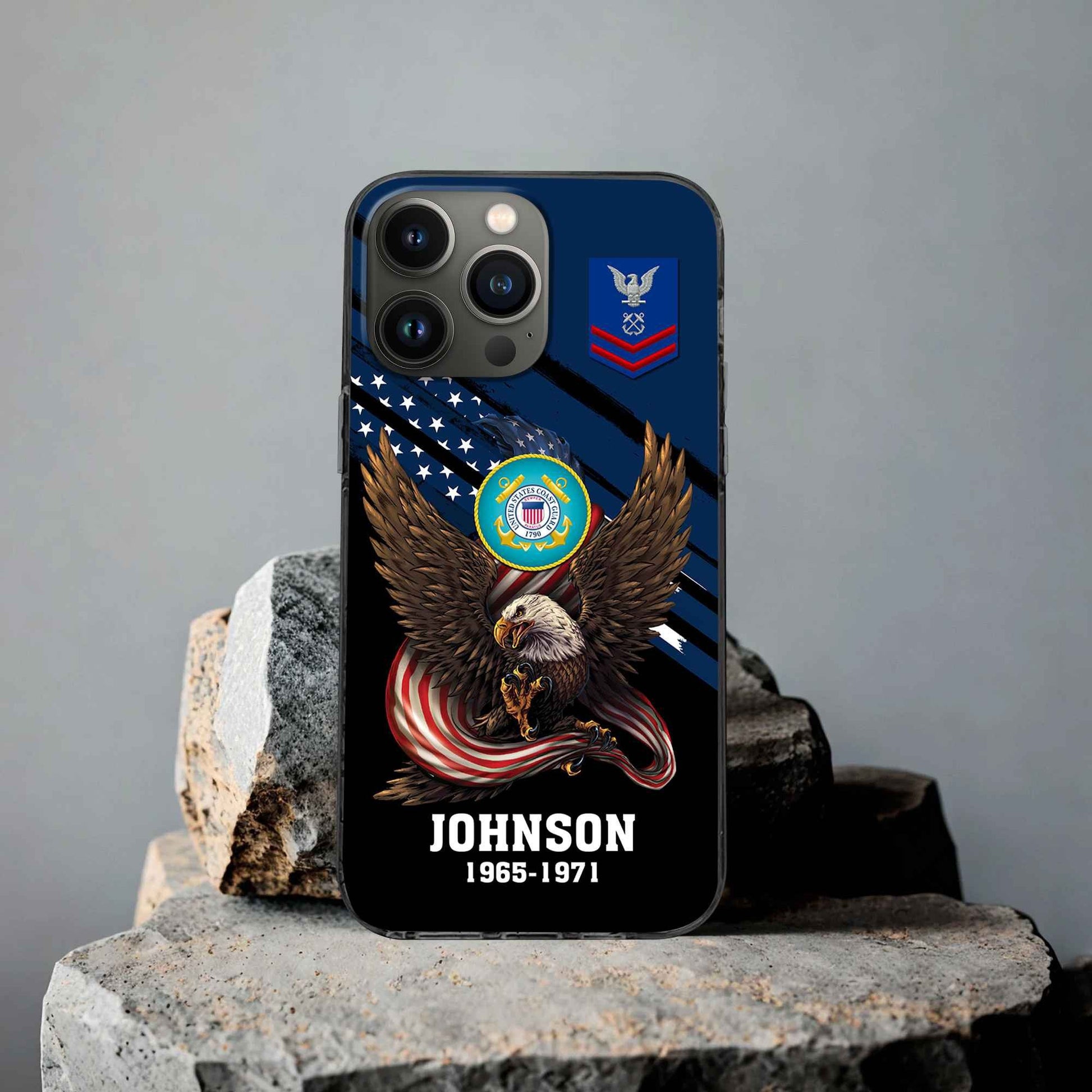 USCG Custom Phone Case VPVC507005, Gifts For Coast Guard Veteran, Best Gifts On Father's Day, Armed Forces Day, Independence Day, Veterans Day.