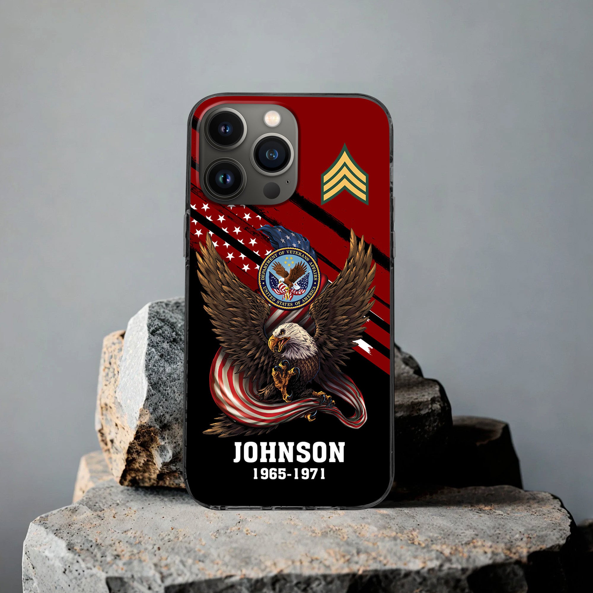 US Veteran Custom Phone Case VPVC507007, Gifts For US Veteran, Best Gifts On Father's Day, Armed Forces Day, Independence Day, Veterans Day.