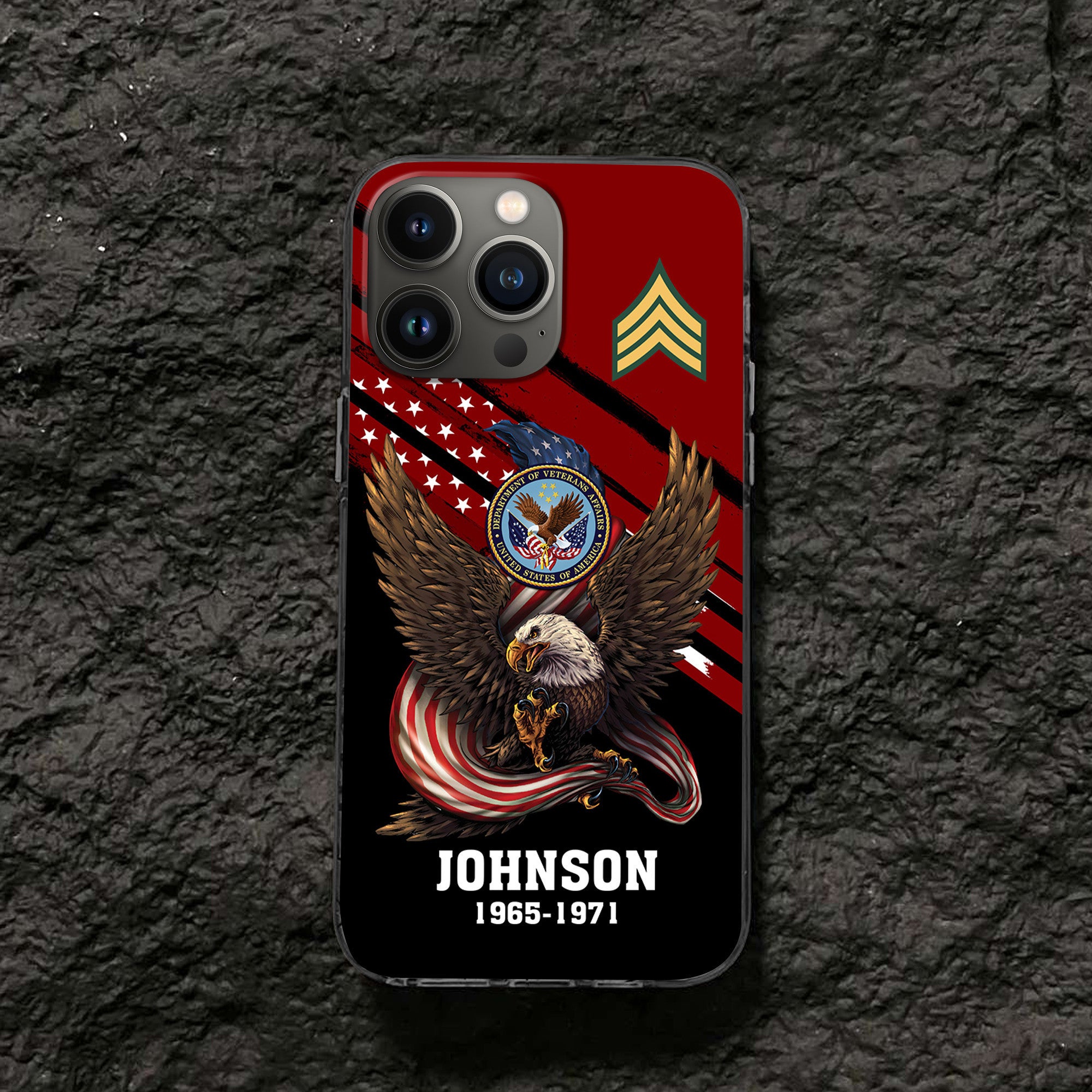 US Veteran Custom Phone Case VPVC507007, Gifts For US Veteran, Best Gifts On Father's Day, Armed Forces Day, Independence Day, Veterans Day.