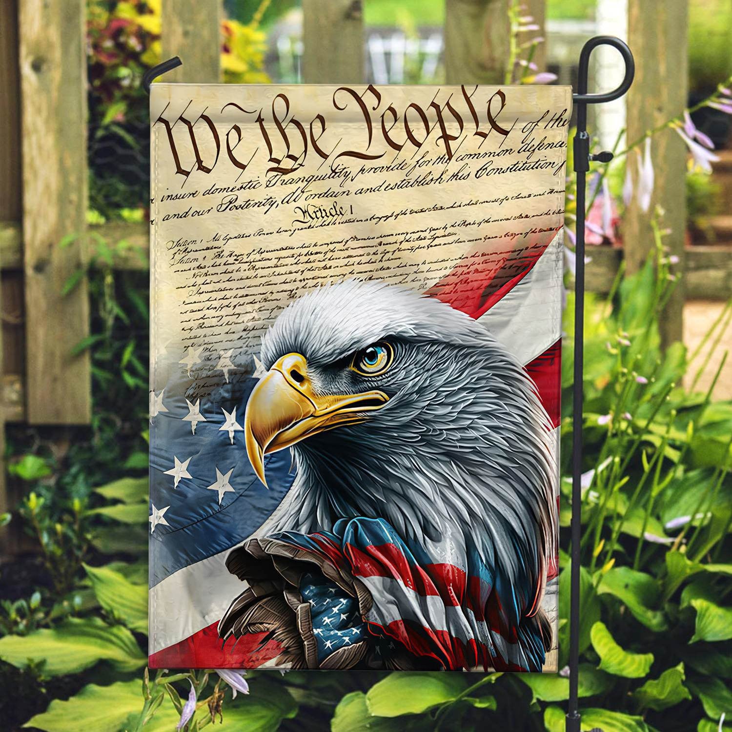 Unique US Veteran Flag VPVC112501, Gift For US Veteran, American Flag, Patriotic Flag, Garden Flag, House Flag